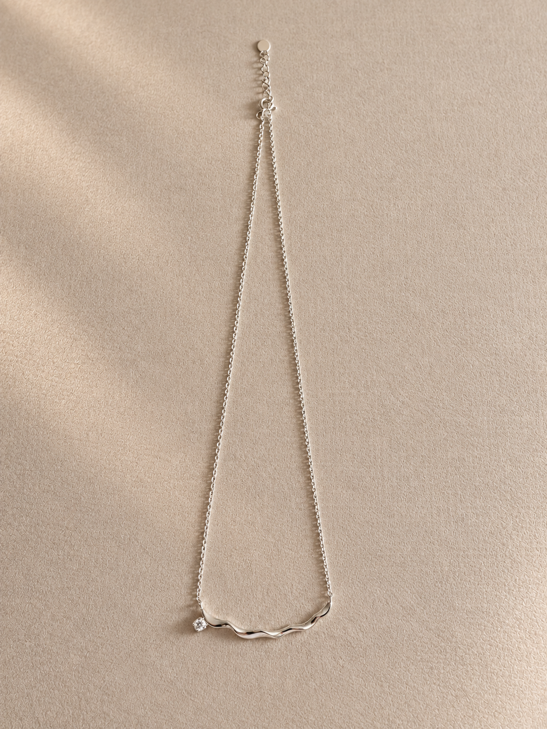 Wave Line Necklace - FRE10