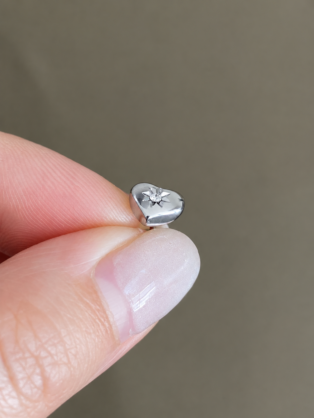 Heart Stud Earrings