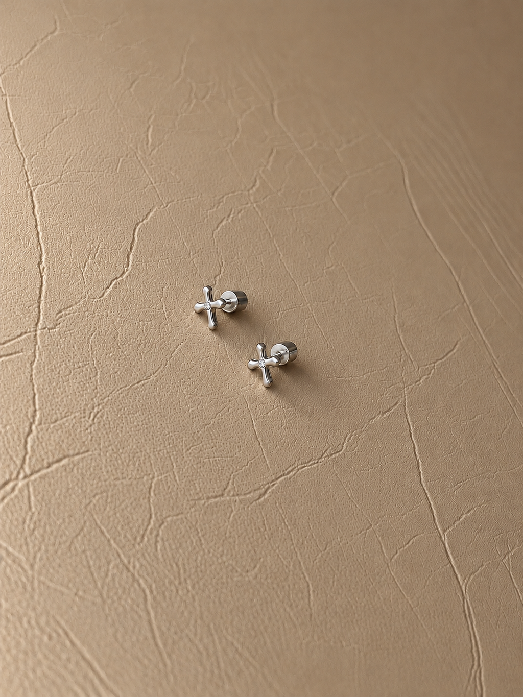 Cross Stud Earrings - EIR12