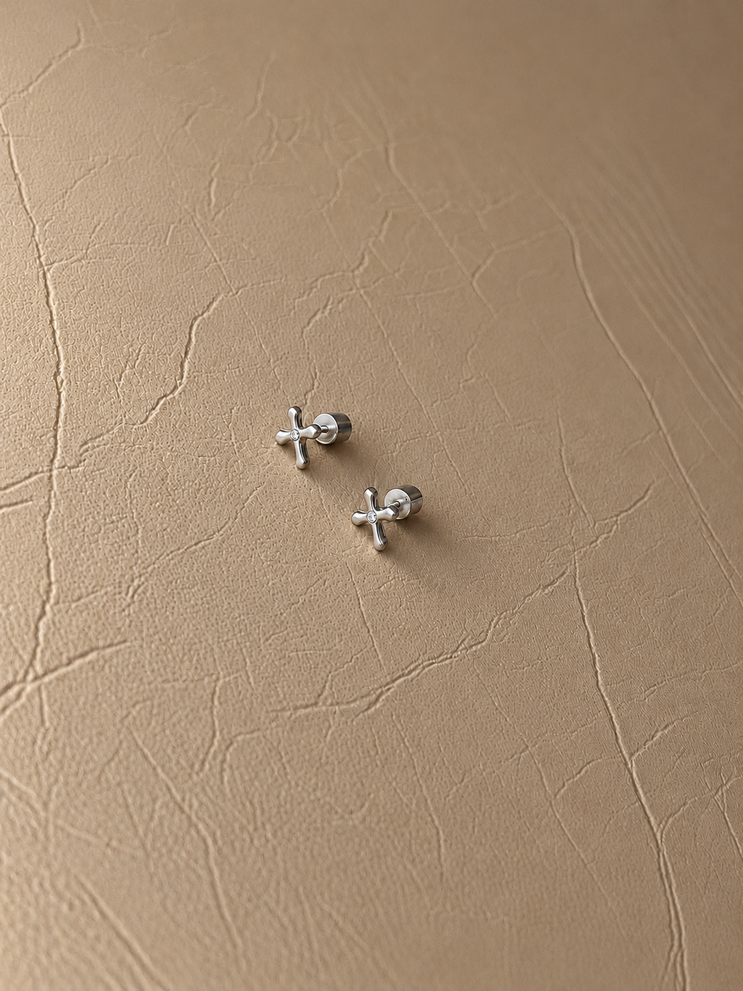 Cross Stud Earrings - EIR12