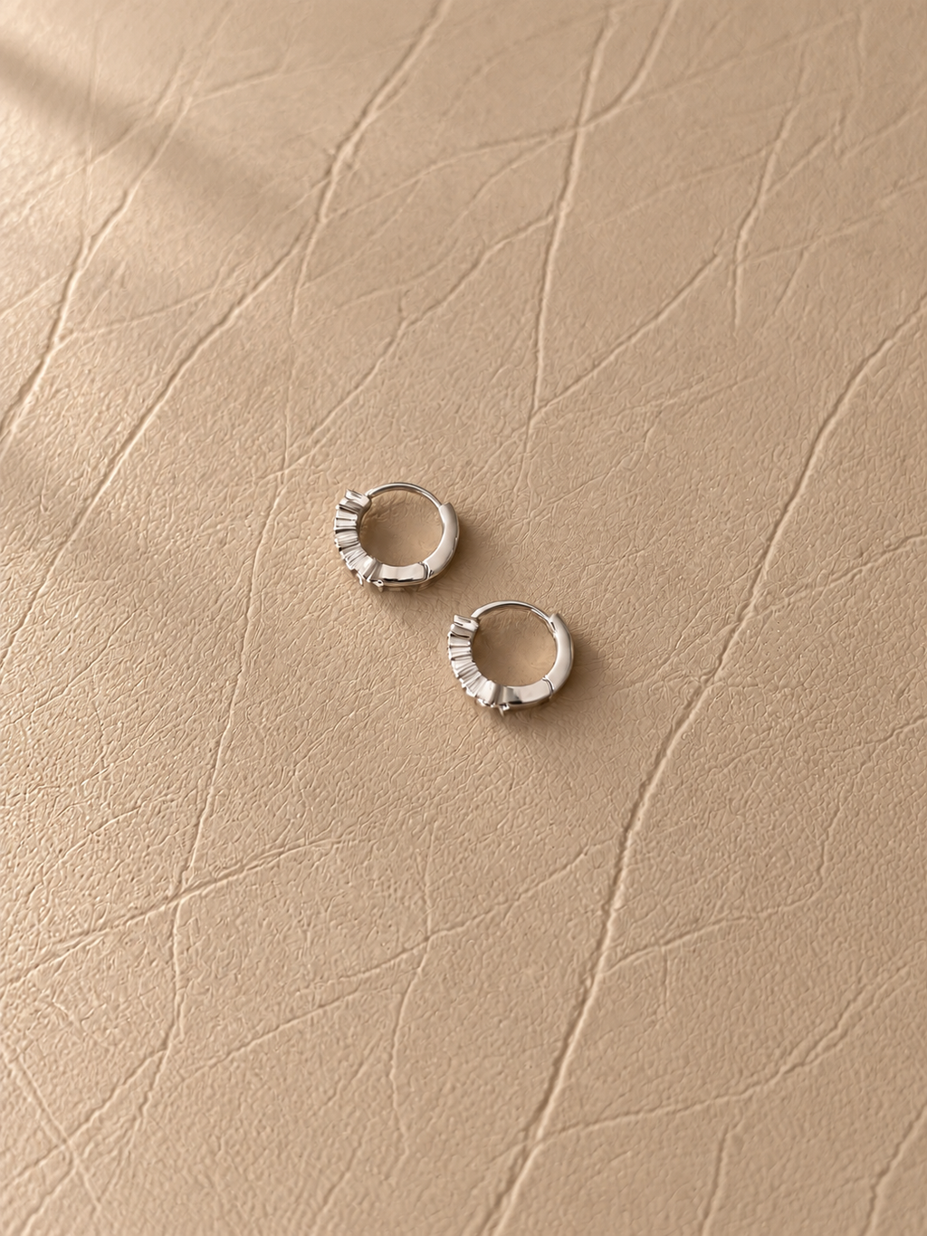 Crystal Cluster Hoops - EIR16