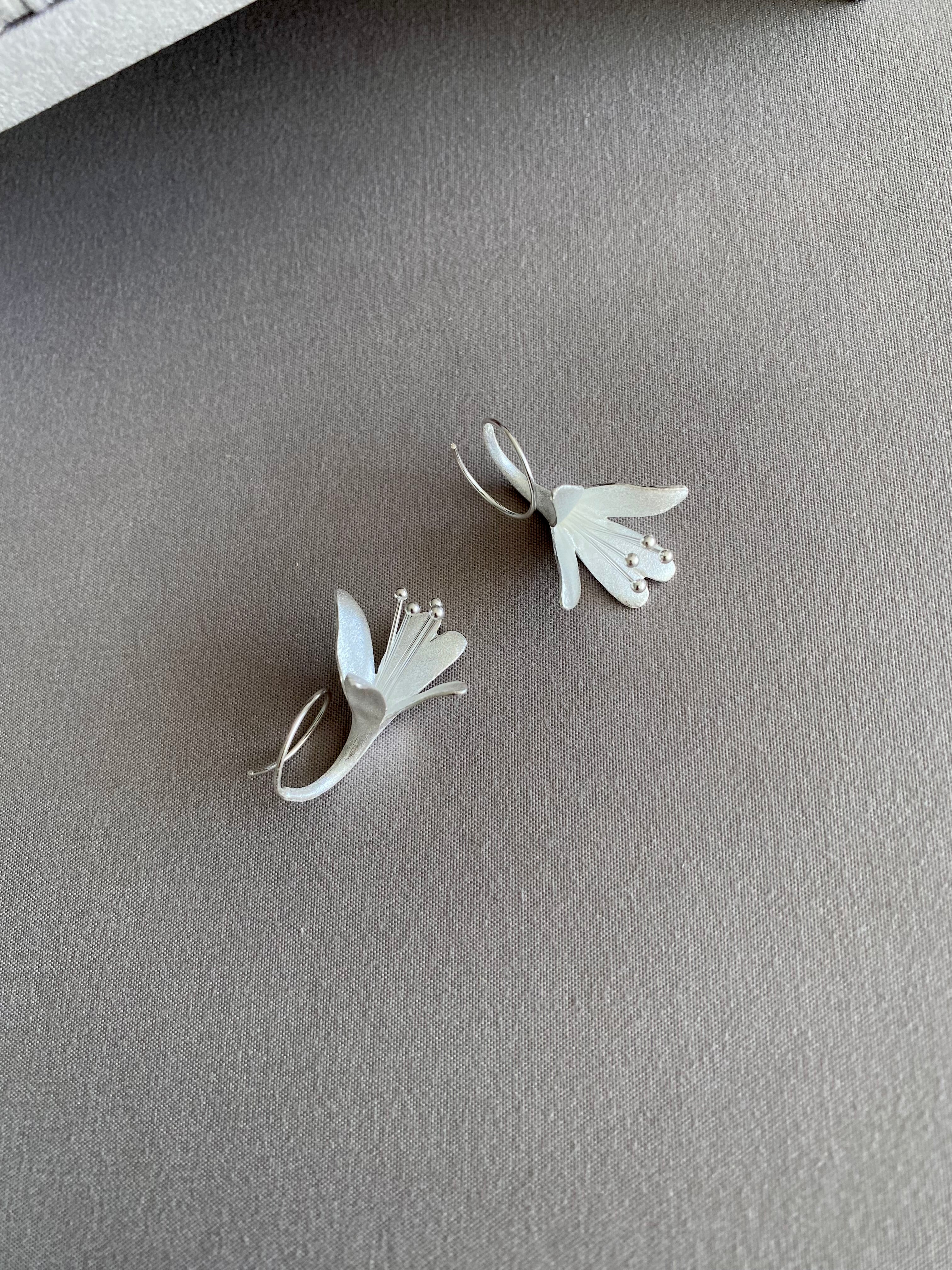 Matte Lily Earrings