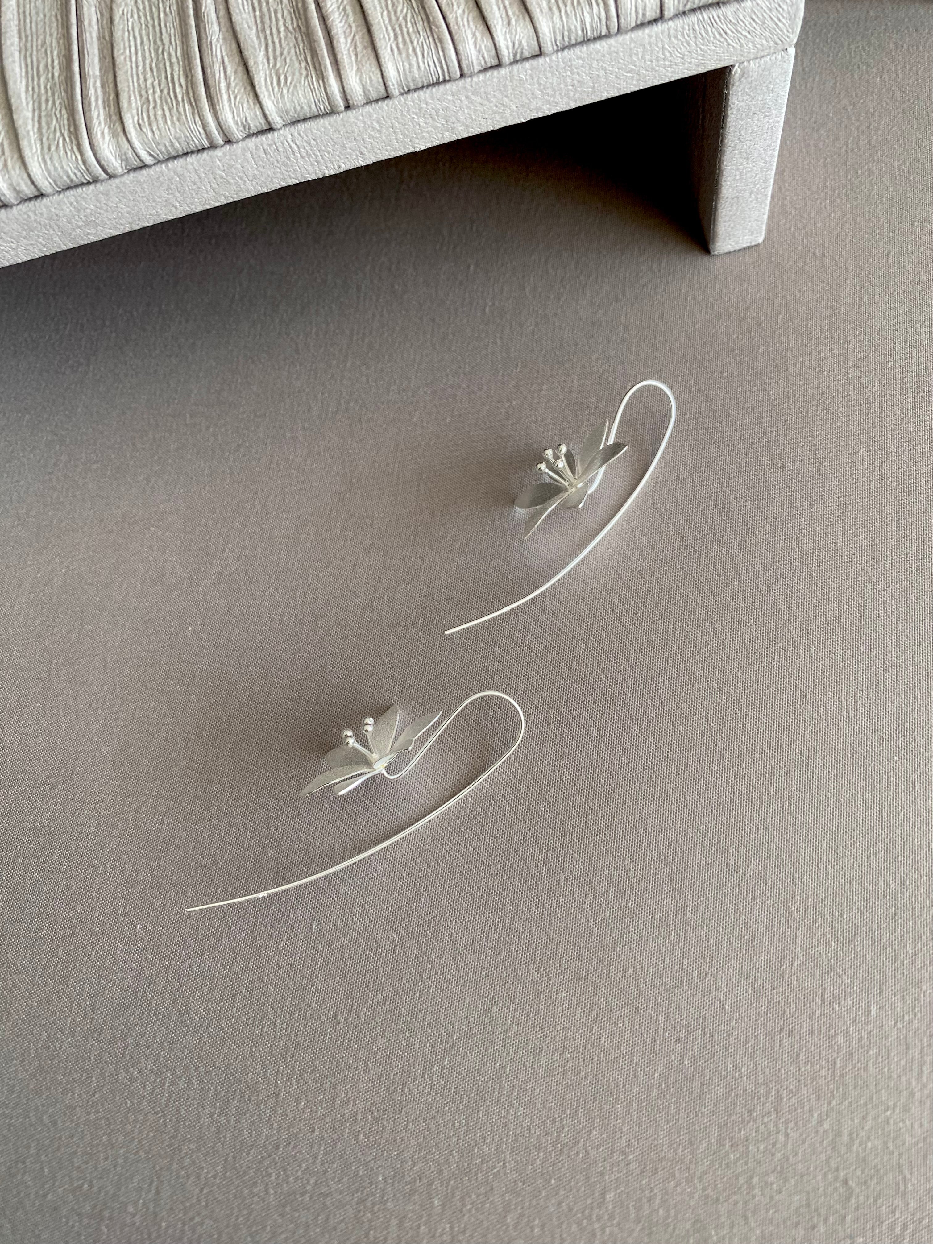 Petal Hook Earrings