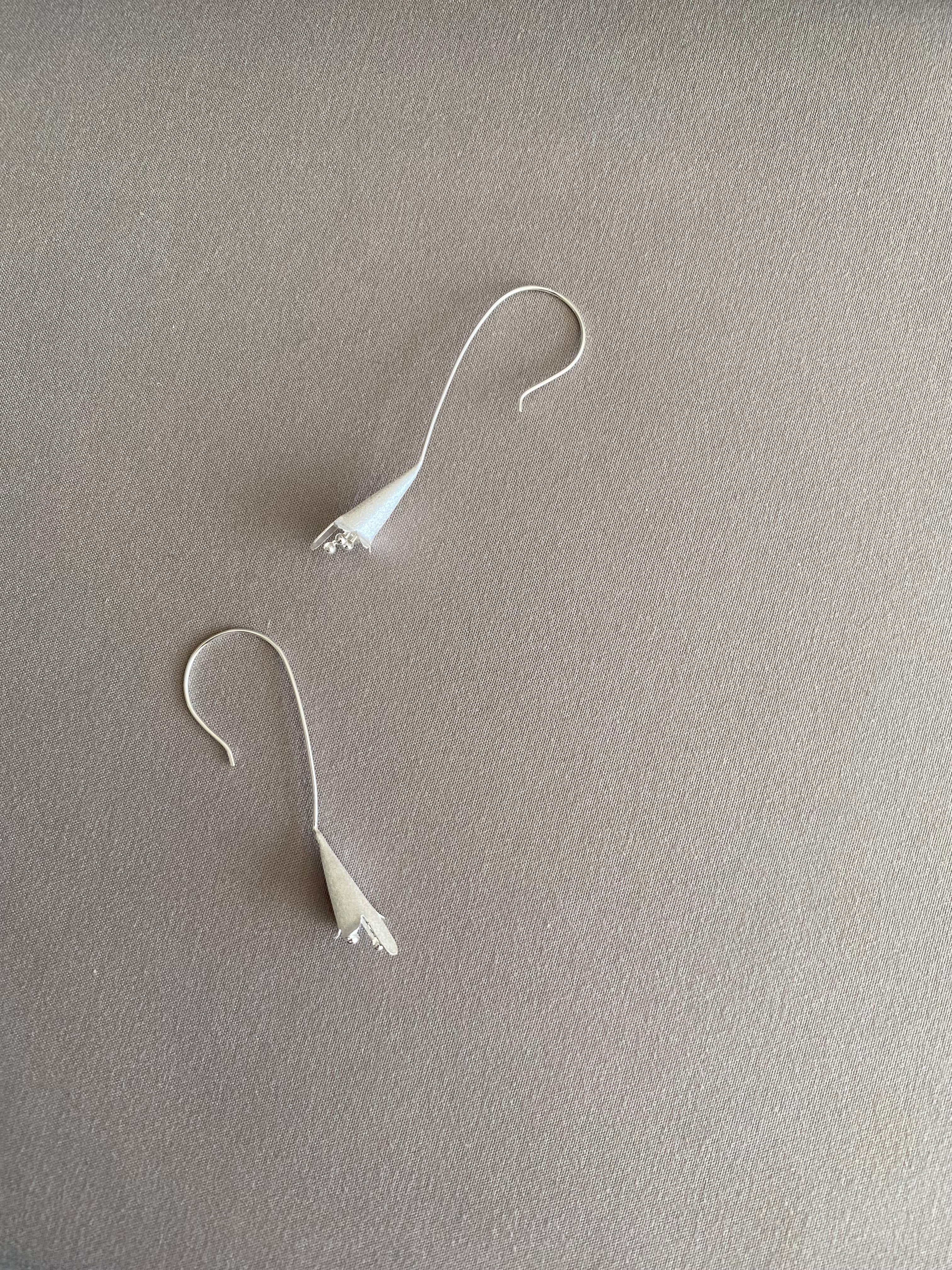 Flower Hook Earrings