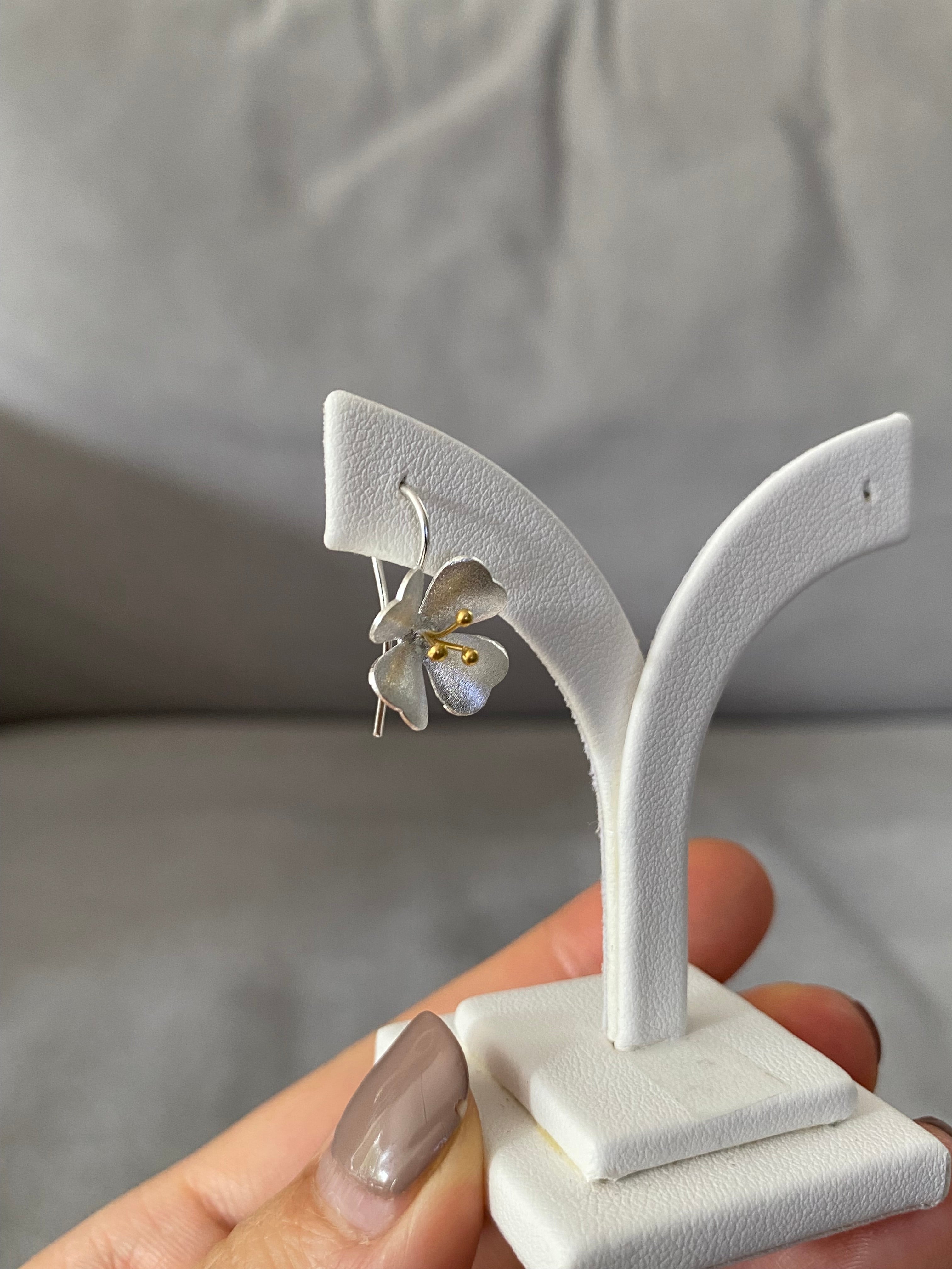 Flower Drop Earrings