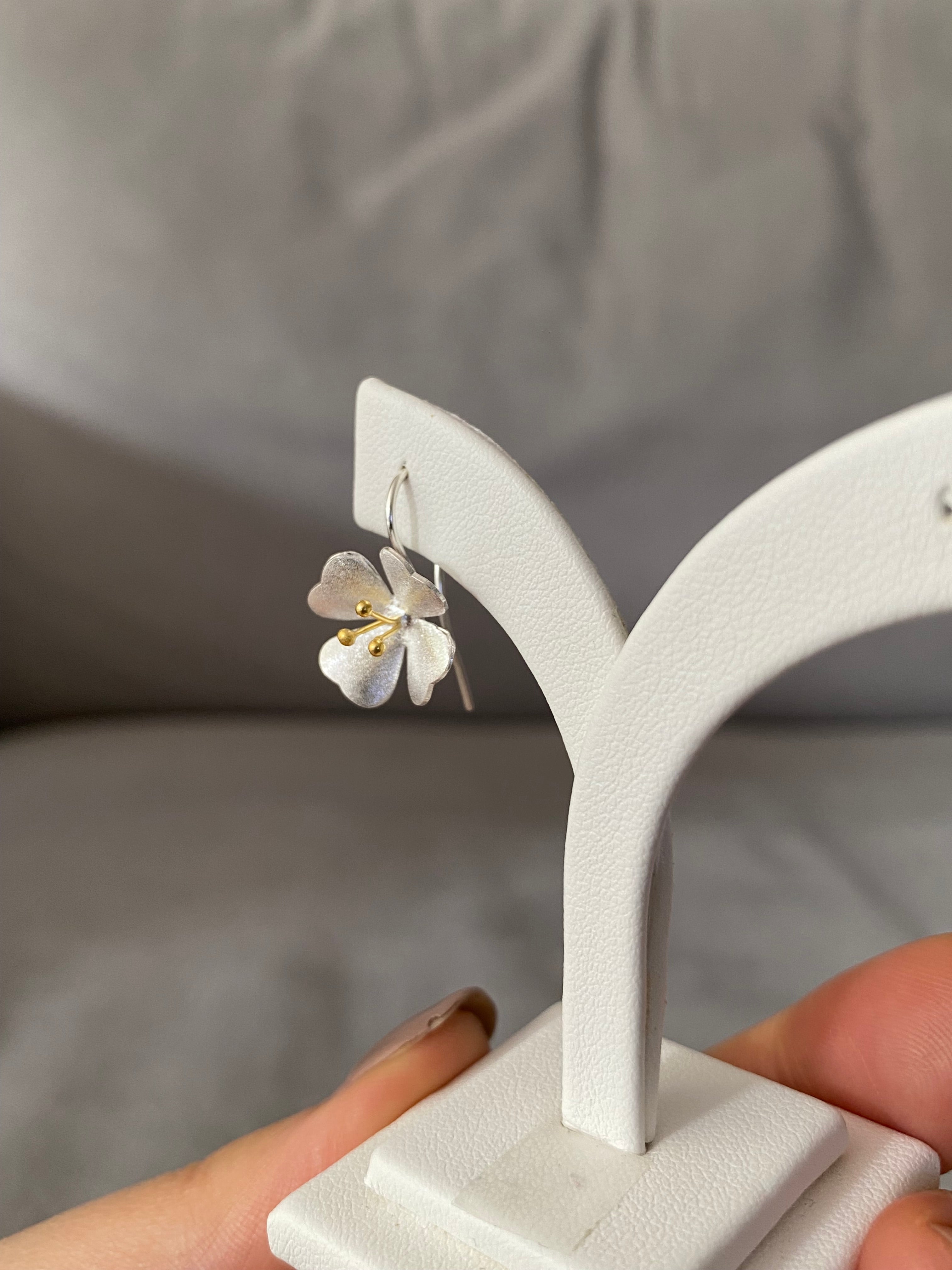 Flower Drop Earrings