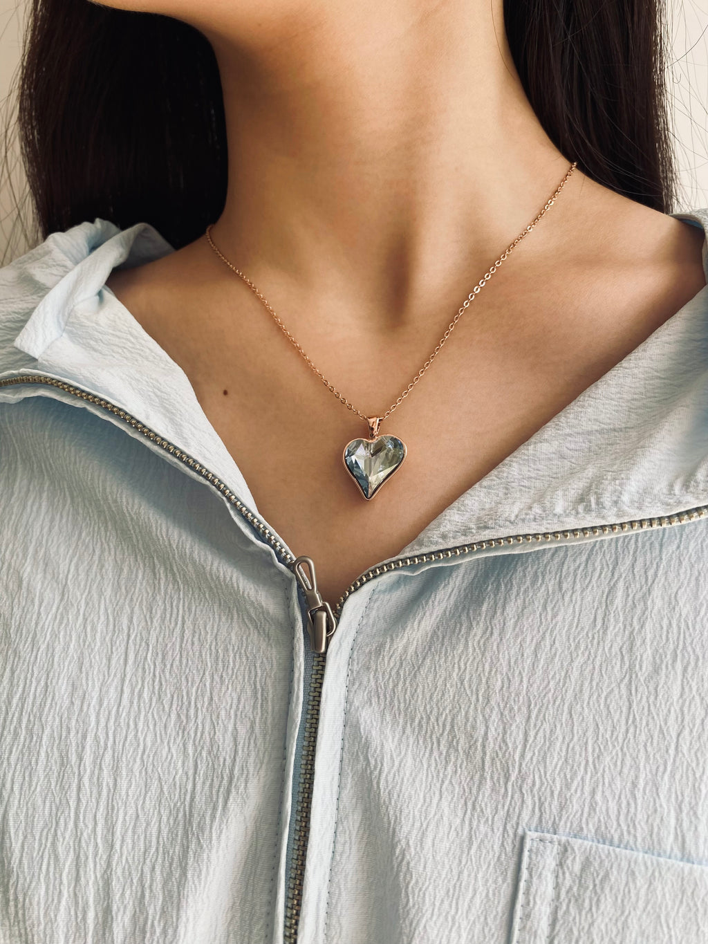 Swarovski Heart Pendant Necklace