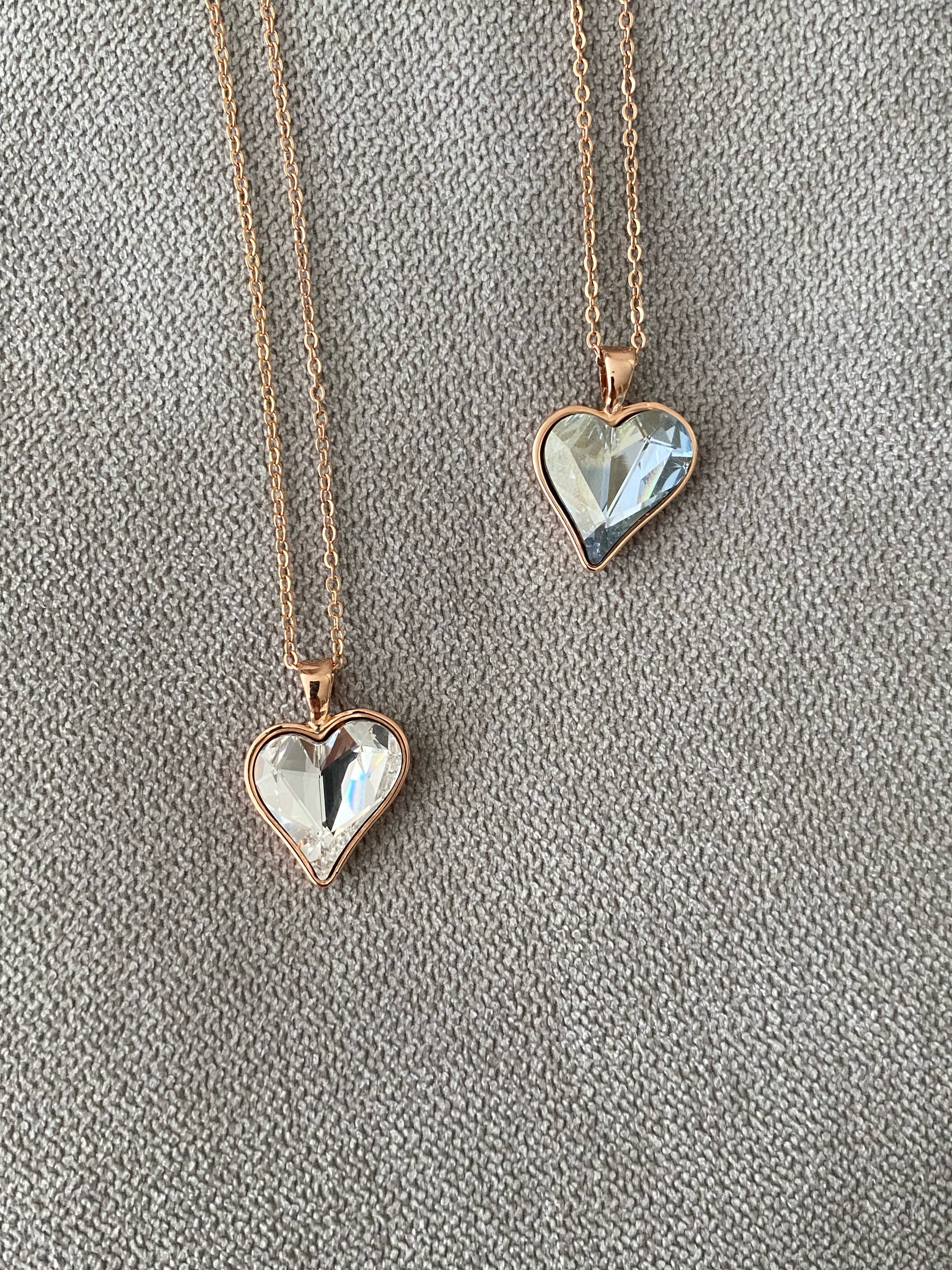 Swarovski Heart Pendant Necklace
