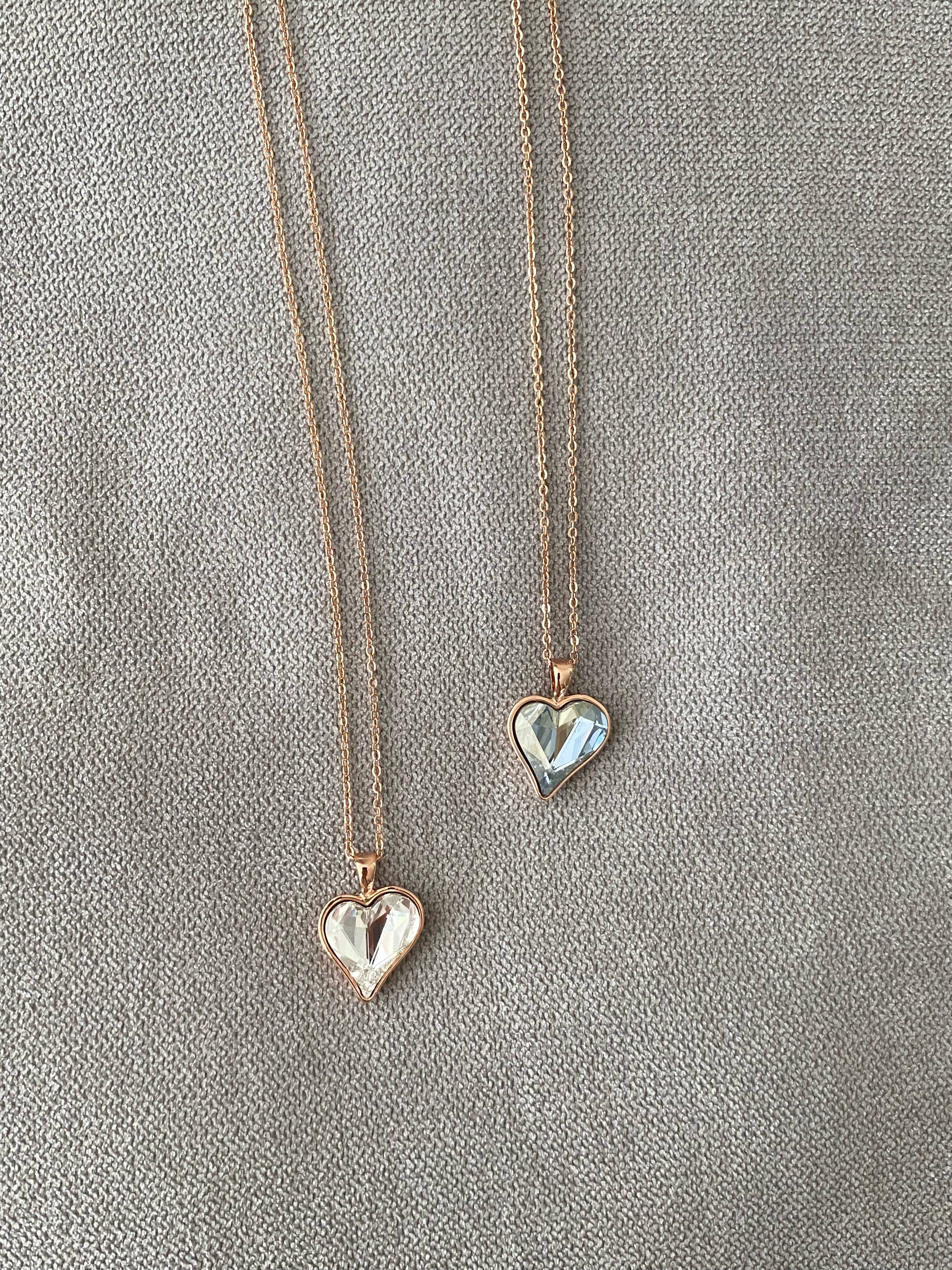 Swarovski Heart Pendant Necklace