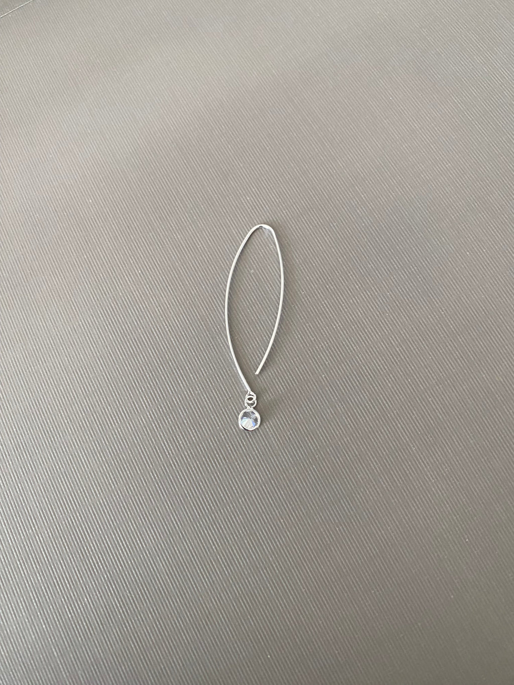 Cubic Zirconia Hook Earrings