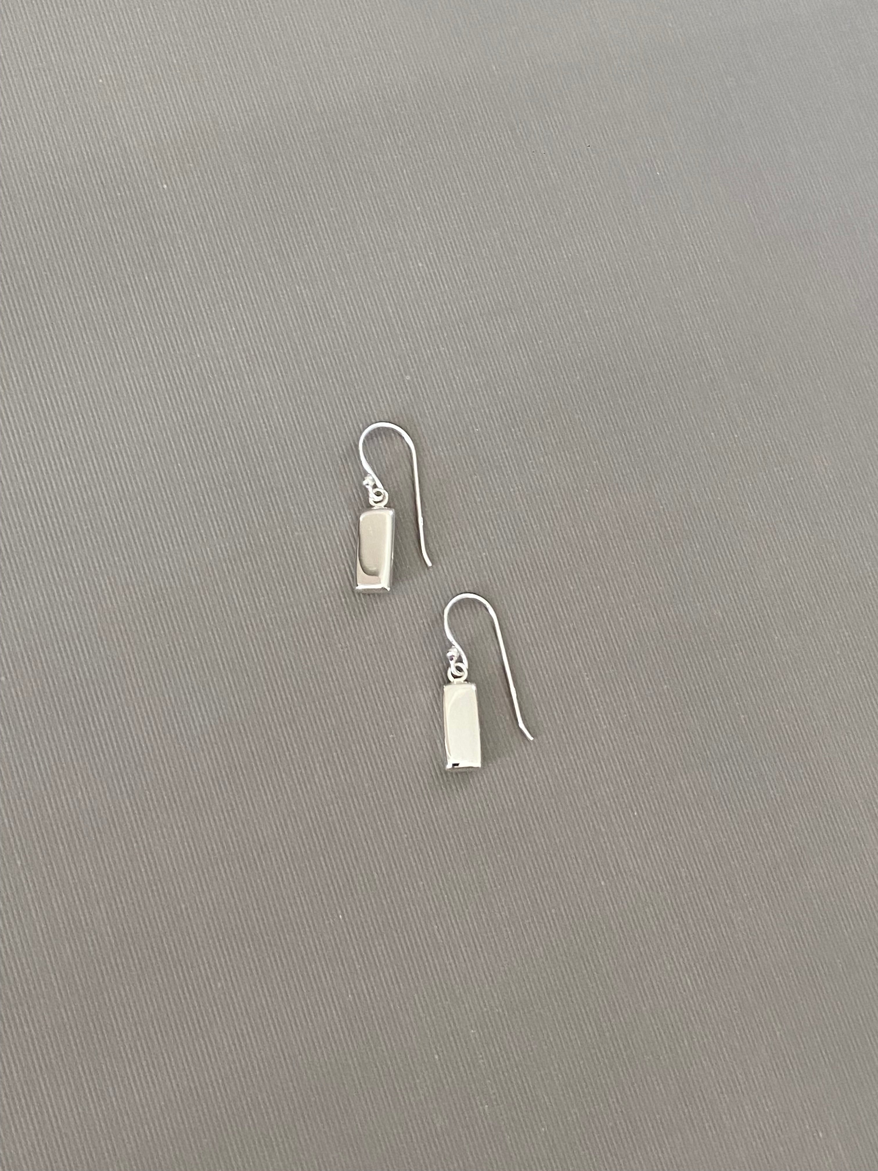 Rectangle Drop Earrings