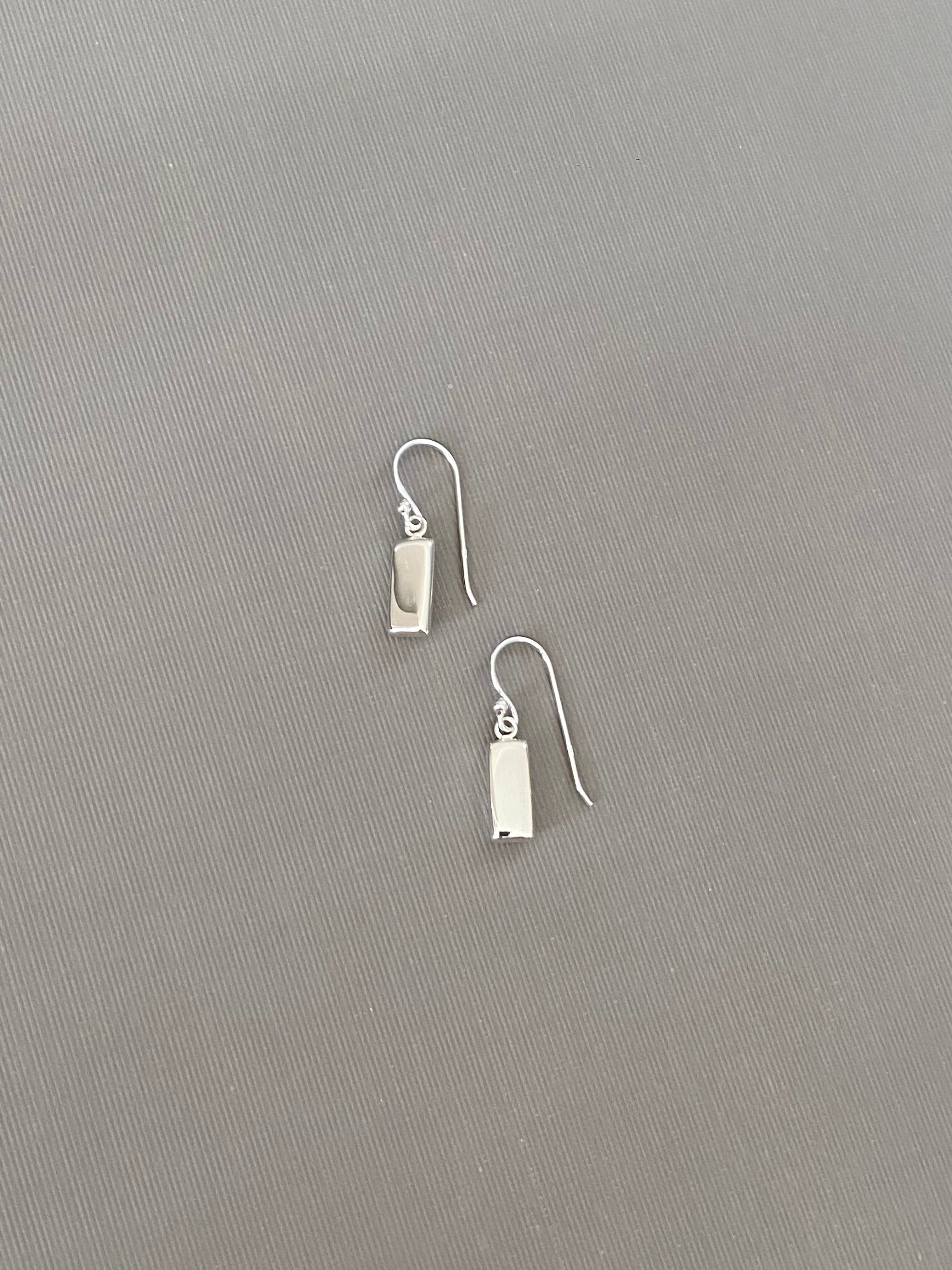 Rectangle Drop Earrings