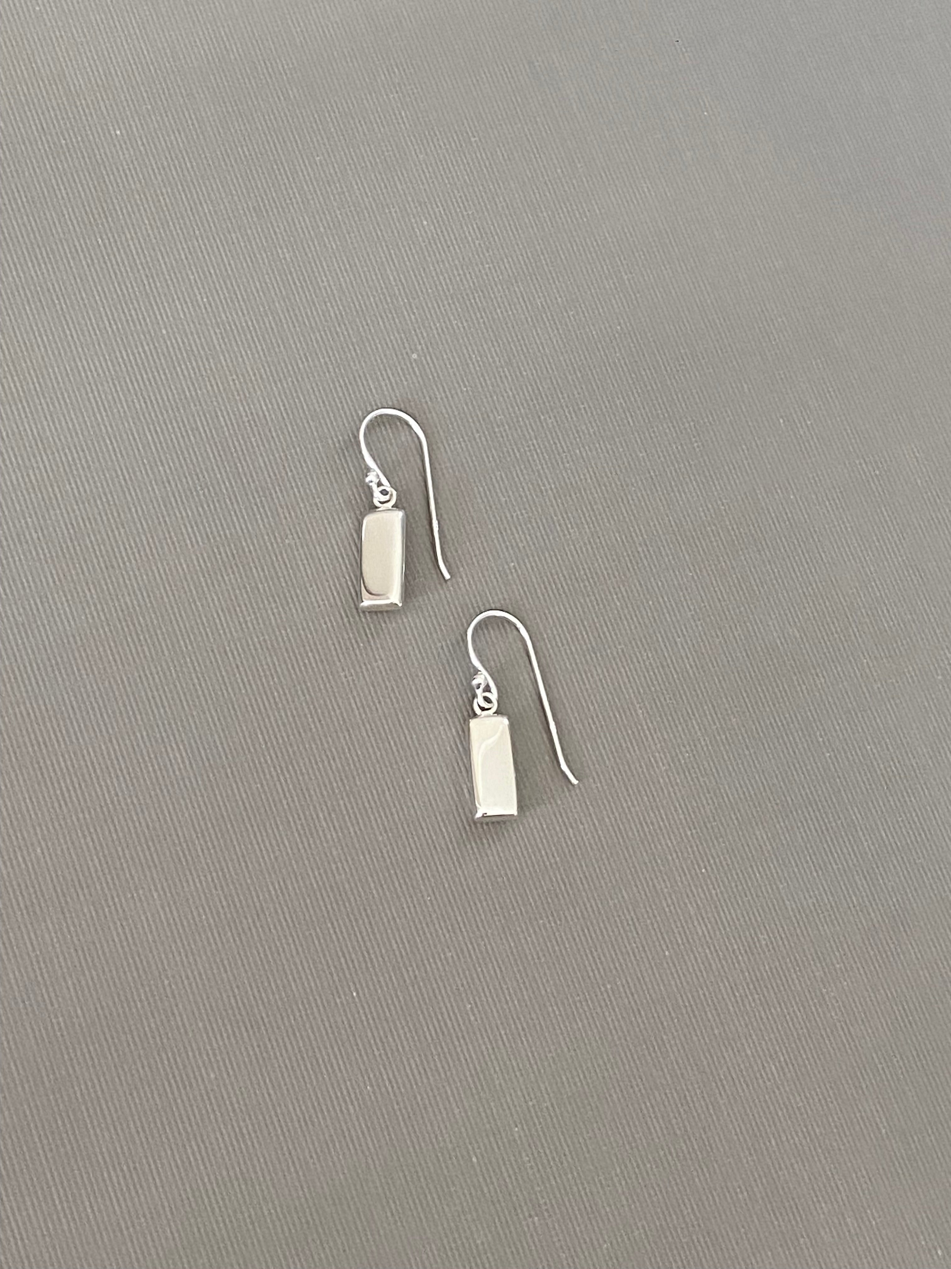 Rectangle Drop Earrings