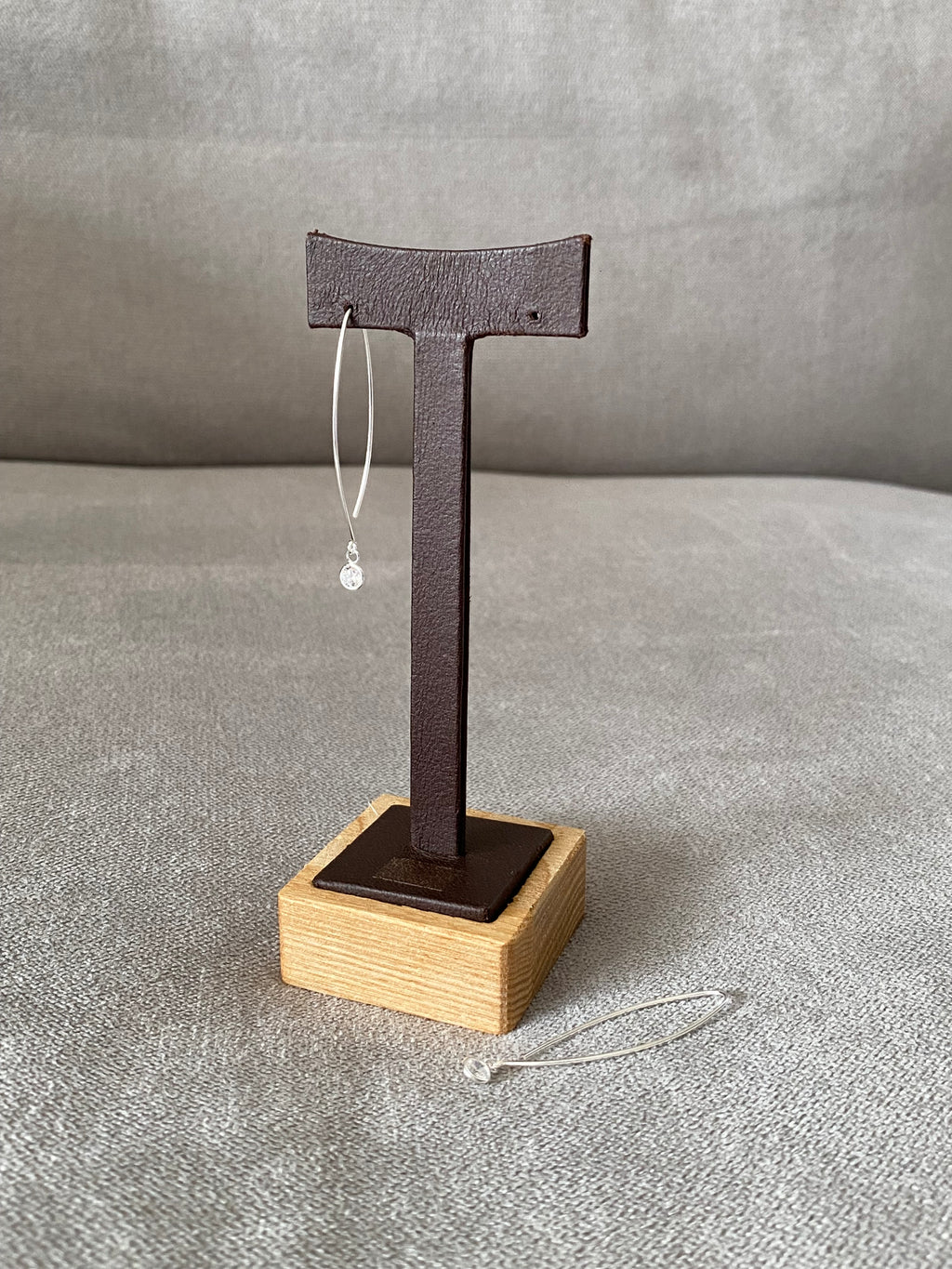 Cubic Zirconia Hook Earrings