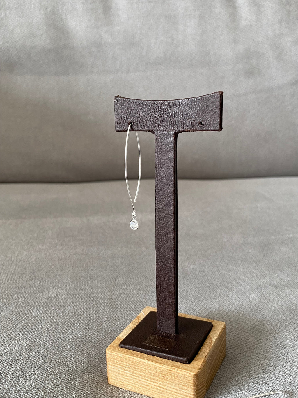 Cubic Zirconia Hook Earrings