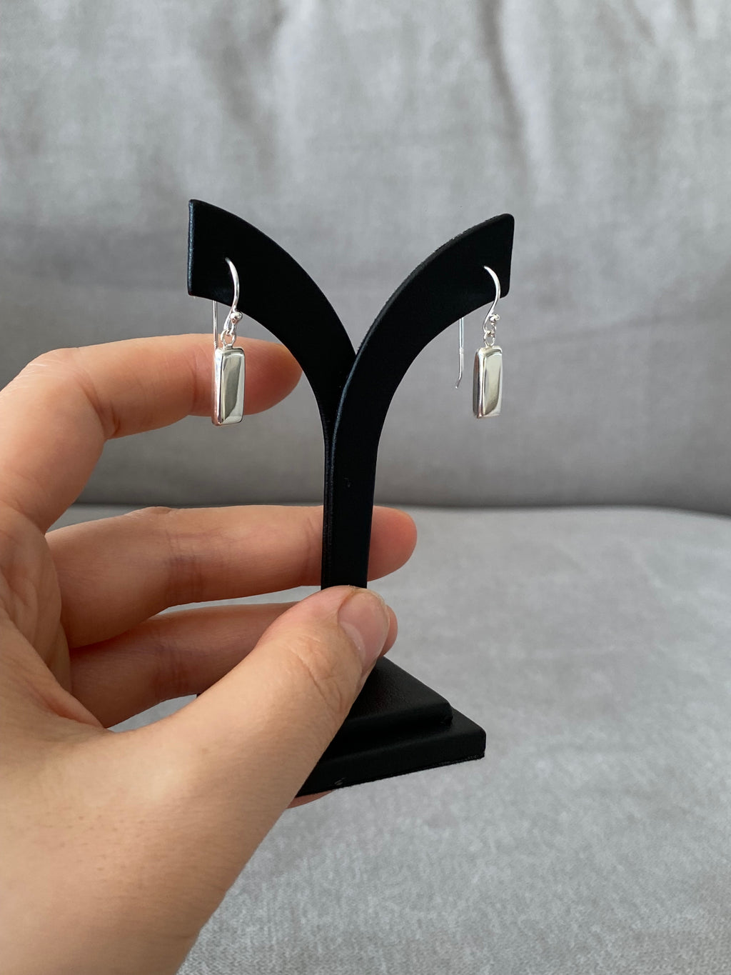 Rectangle Drop Earrings