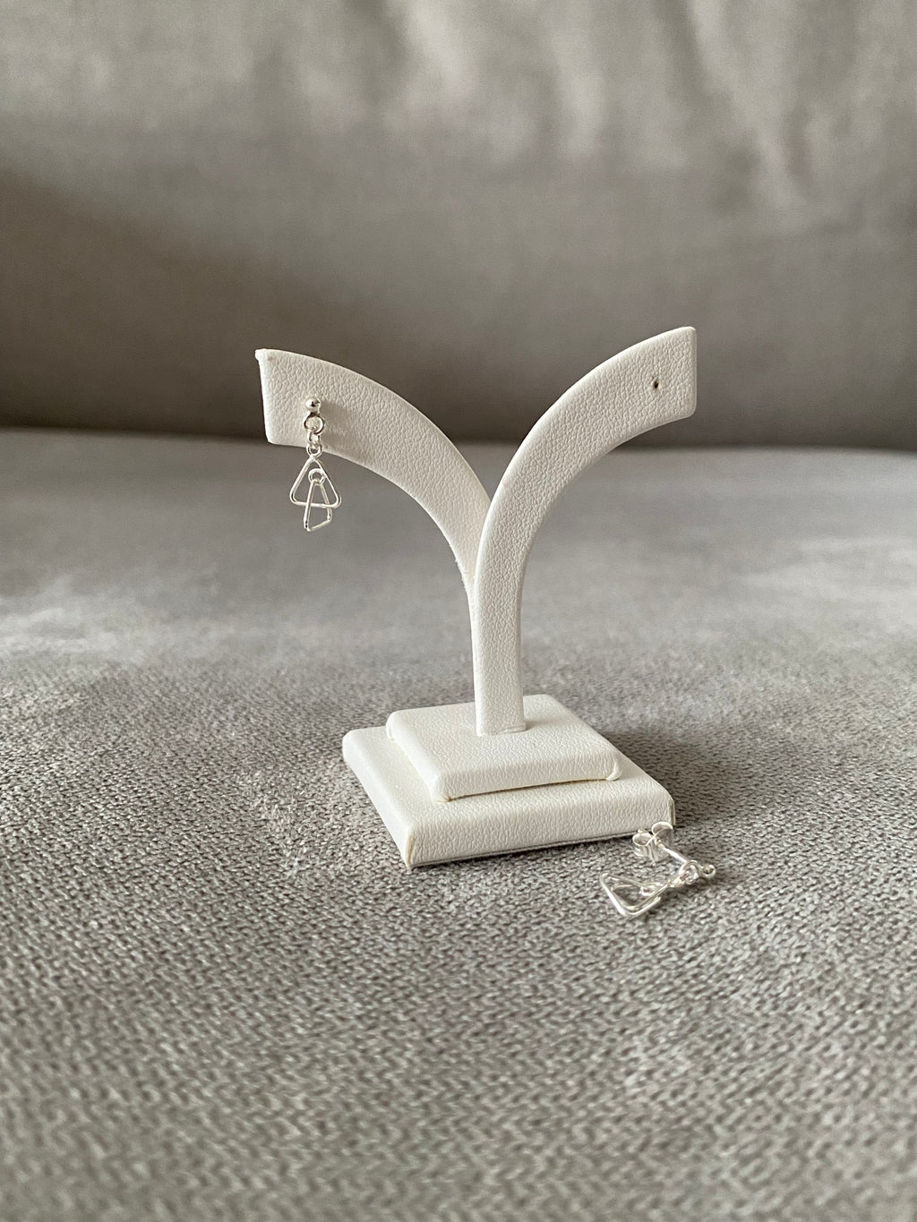 Interlocked Triangle Earrings