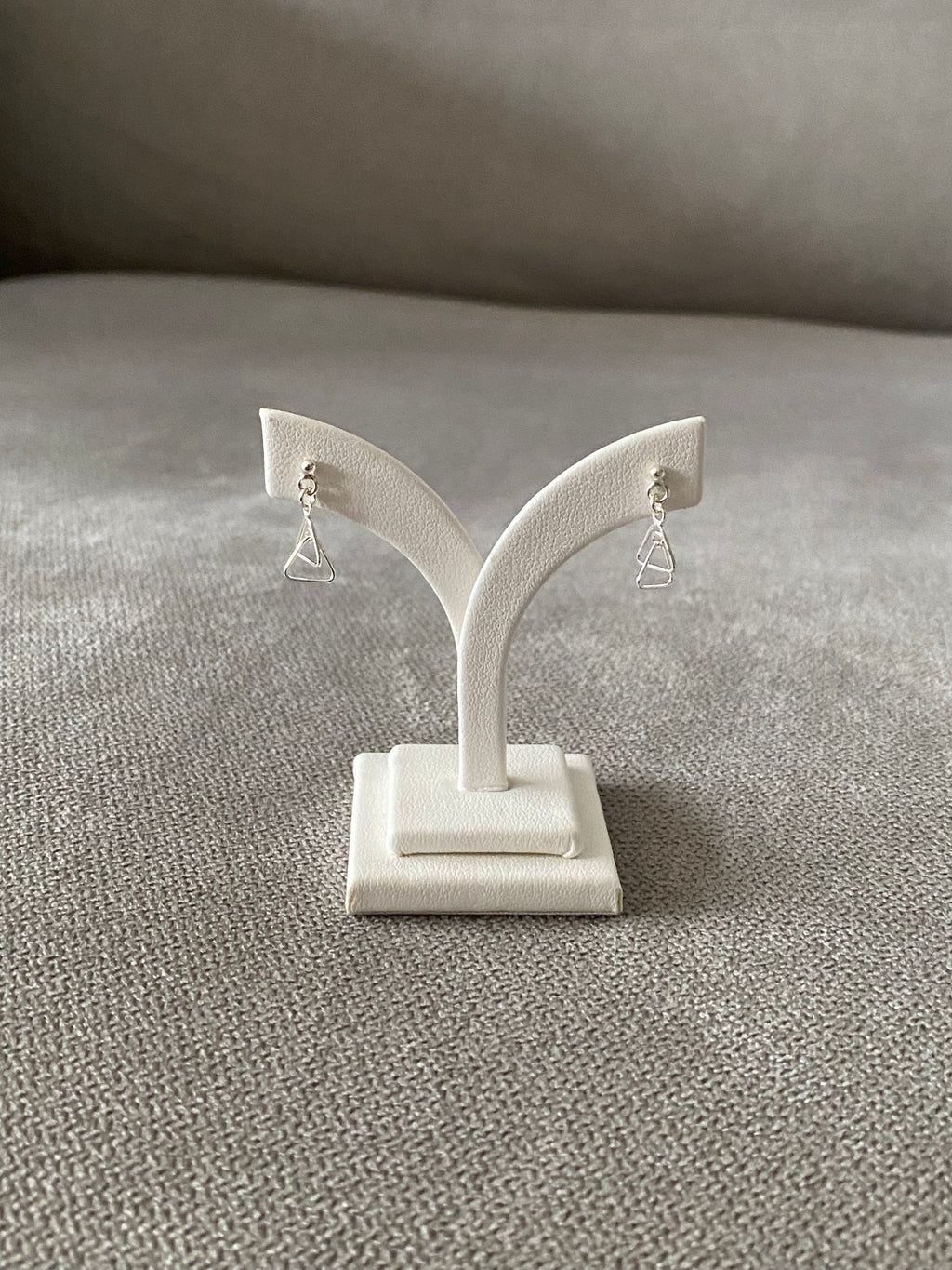 Interlocked Triangle Earrings