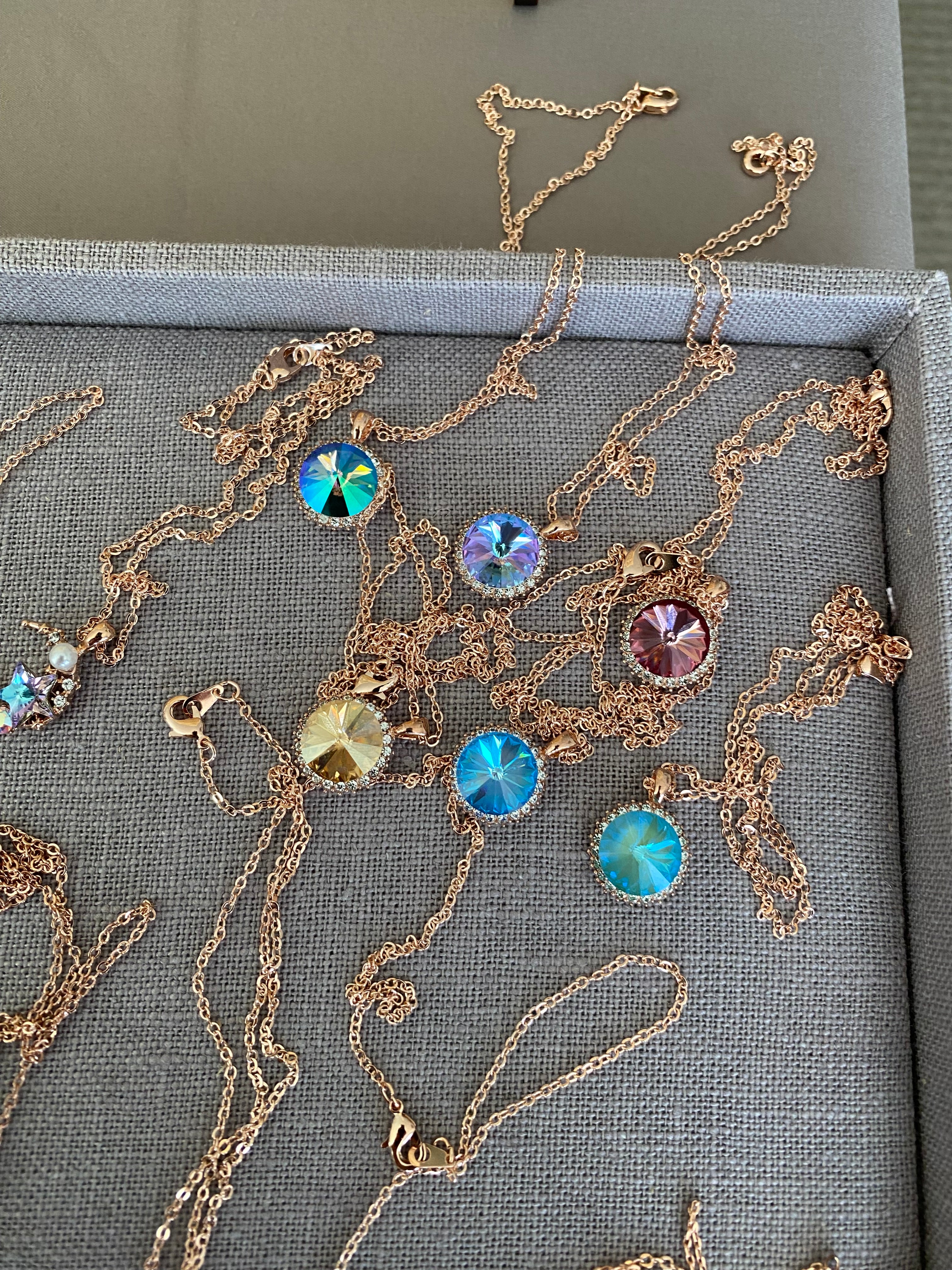 Swarovski Classic Round Pendant Necklace