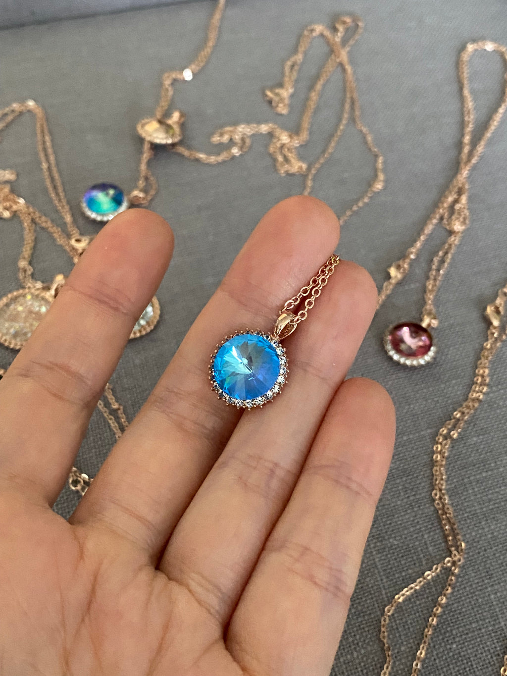 Swarovski Classic Round Pendant Necklace