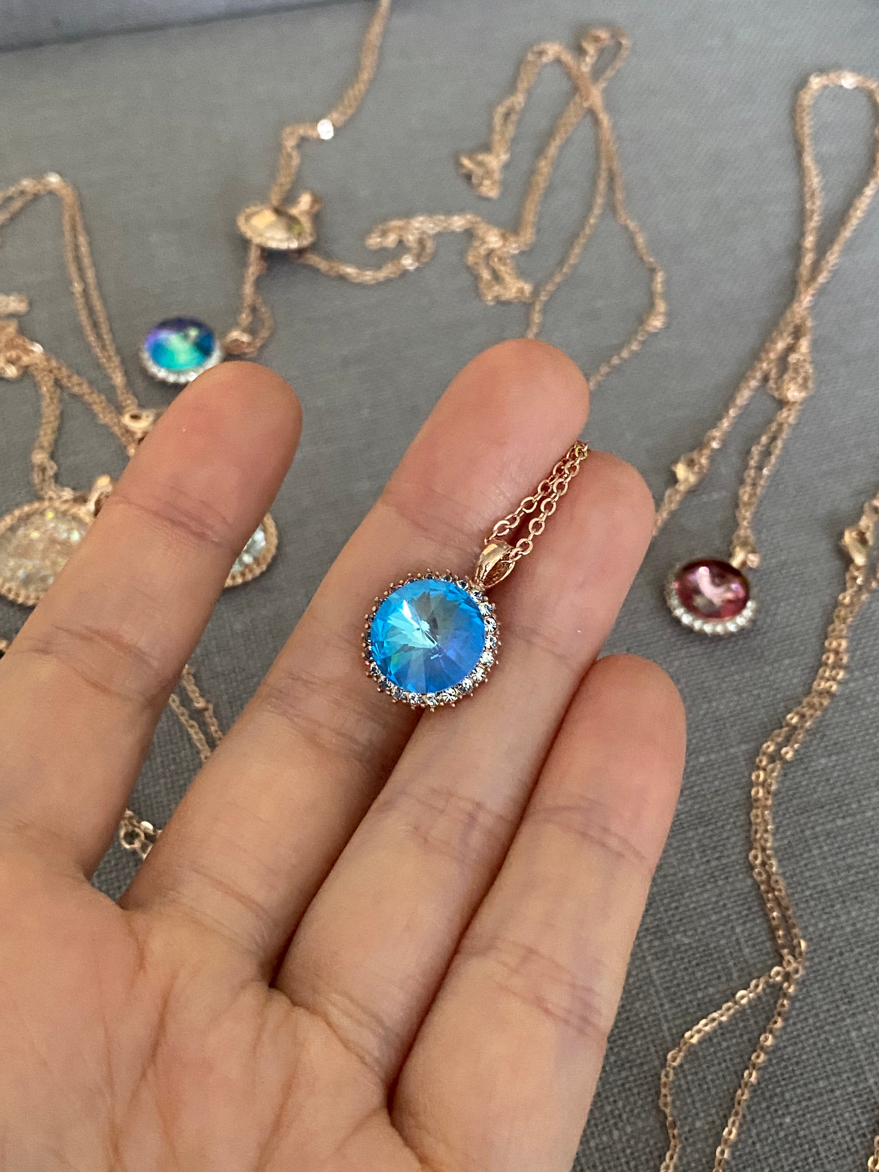Swarovski Classic Round Pendant Necklace
