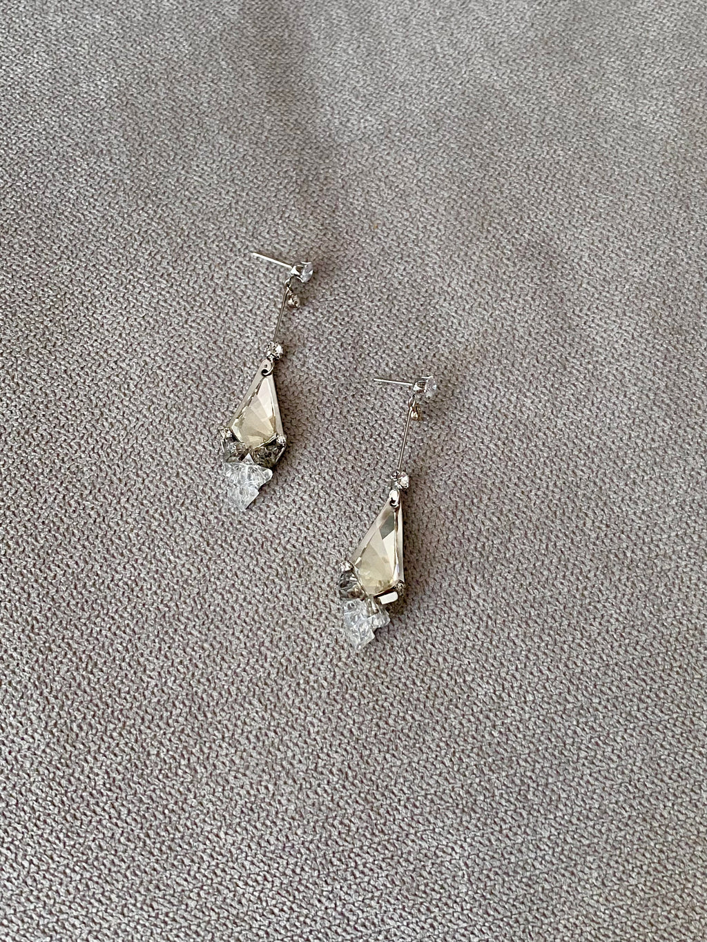 Swarovski Prism Drop Earrings