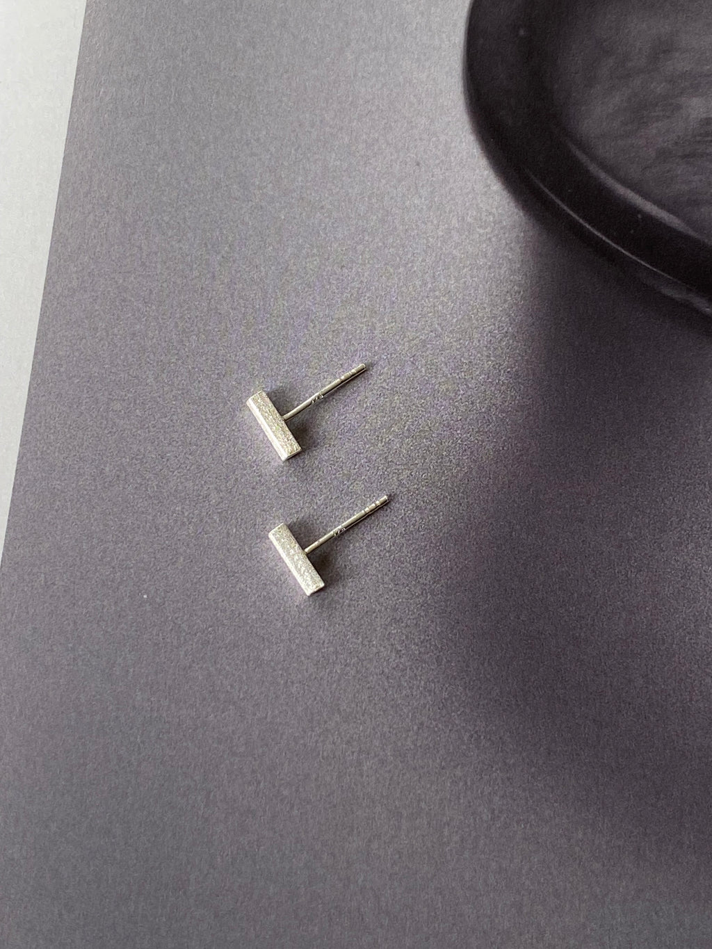 Bar Stud Earrings