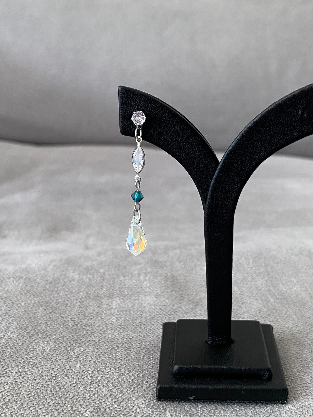 Swarovski Navette Teardrop Cascade Earrings