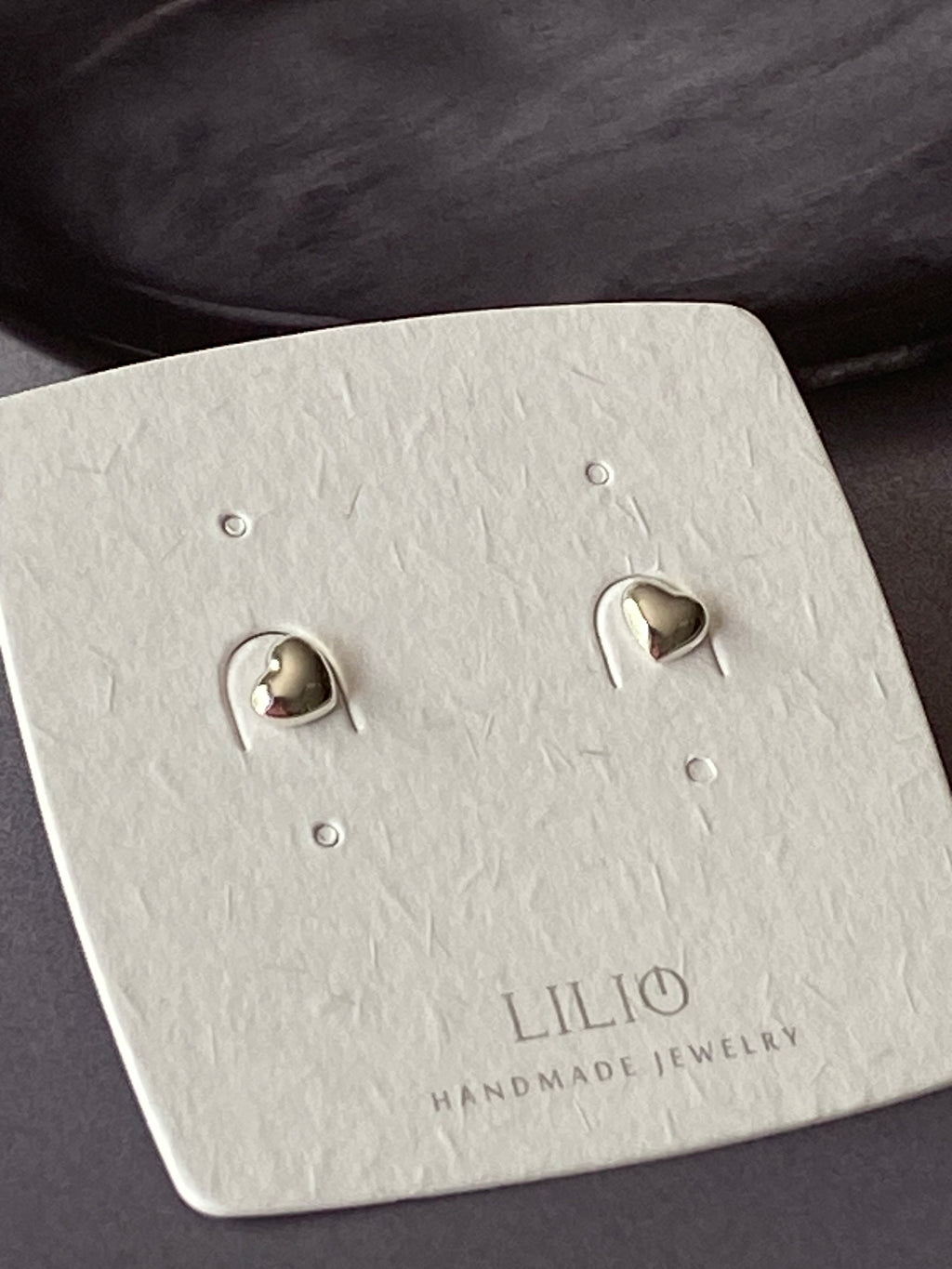 Mini Heart Stud Earrings