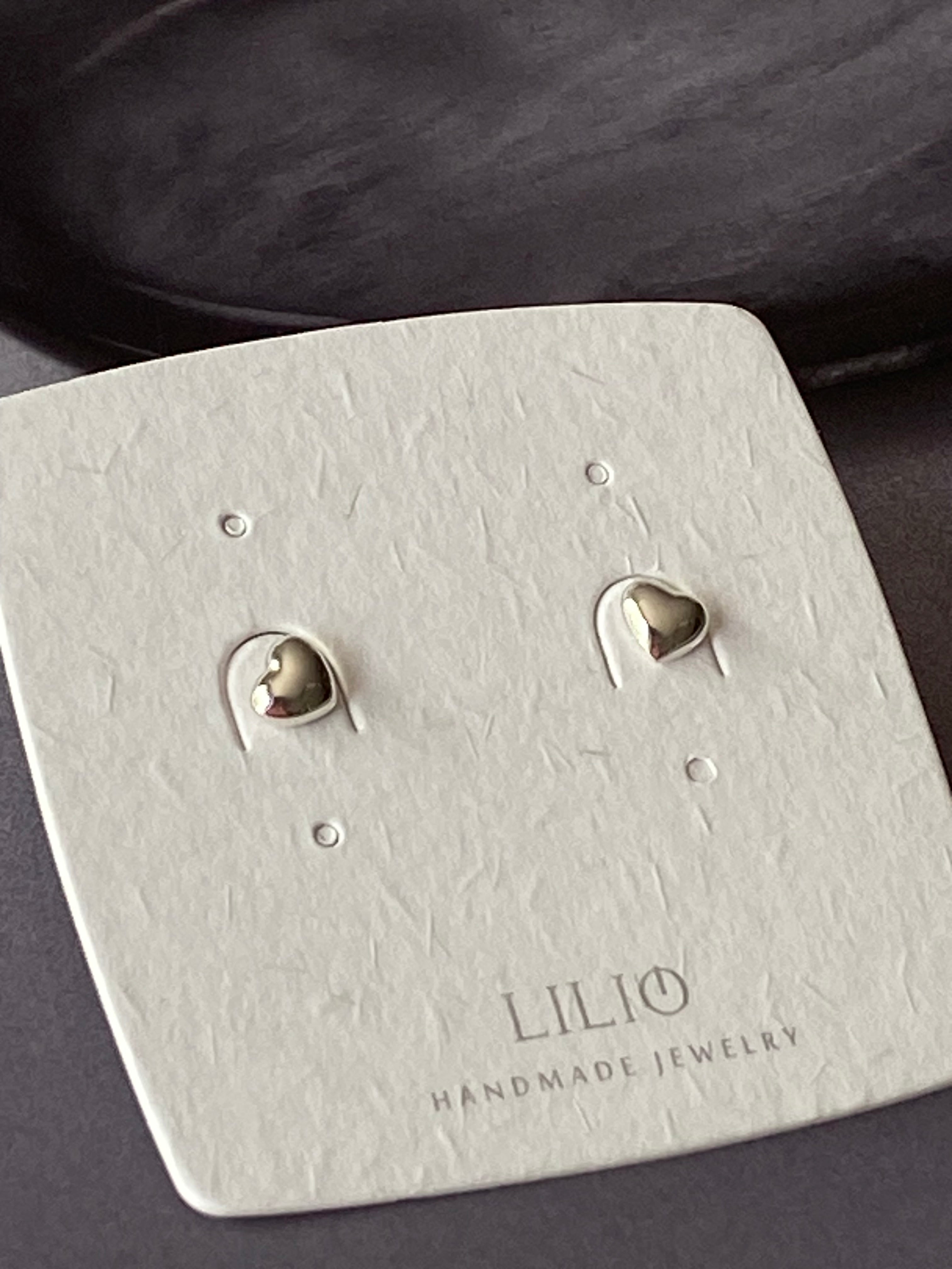 Mini Heart Stud Earrings