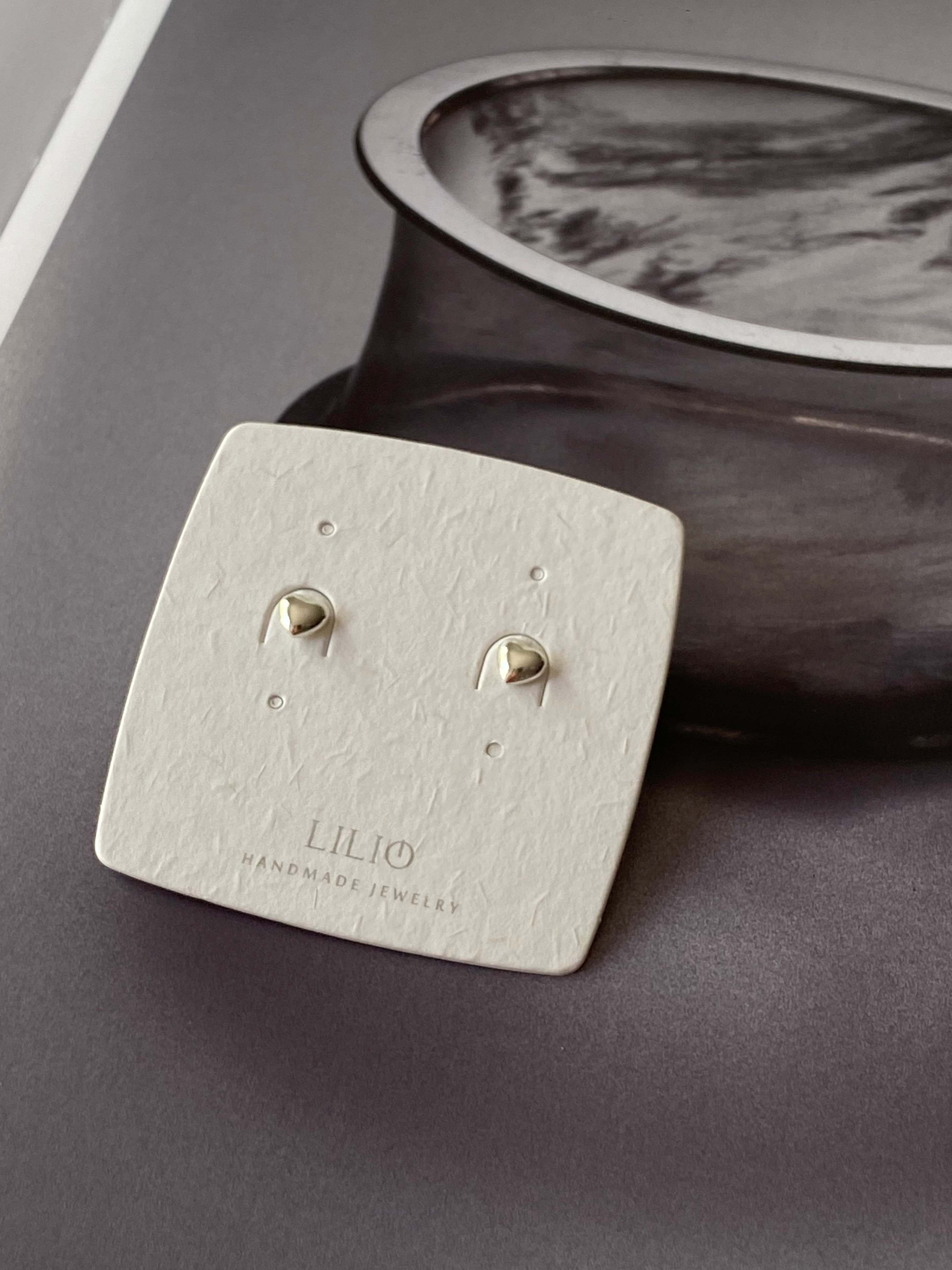 Mini Heart Stud Earrings