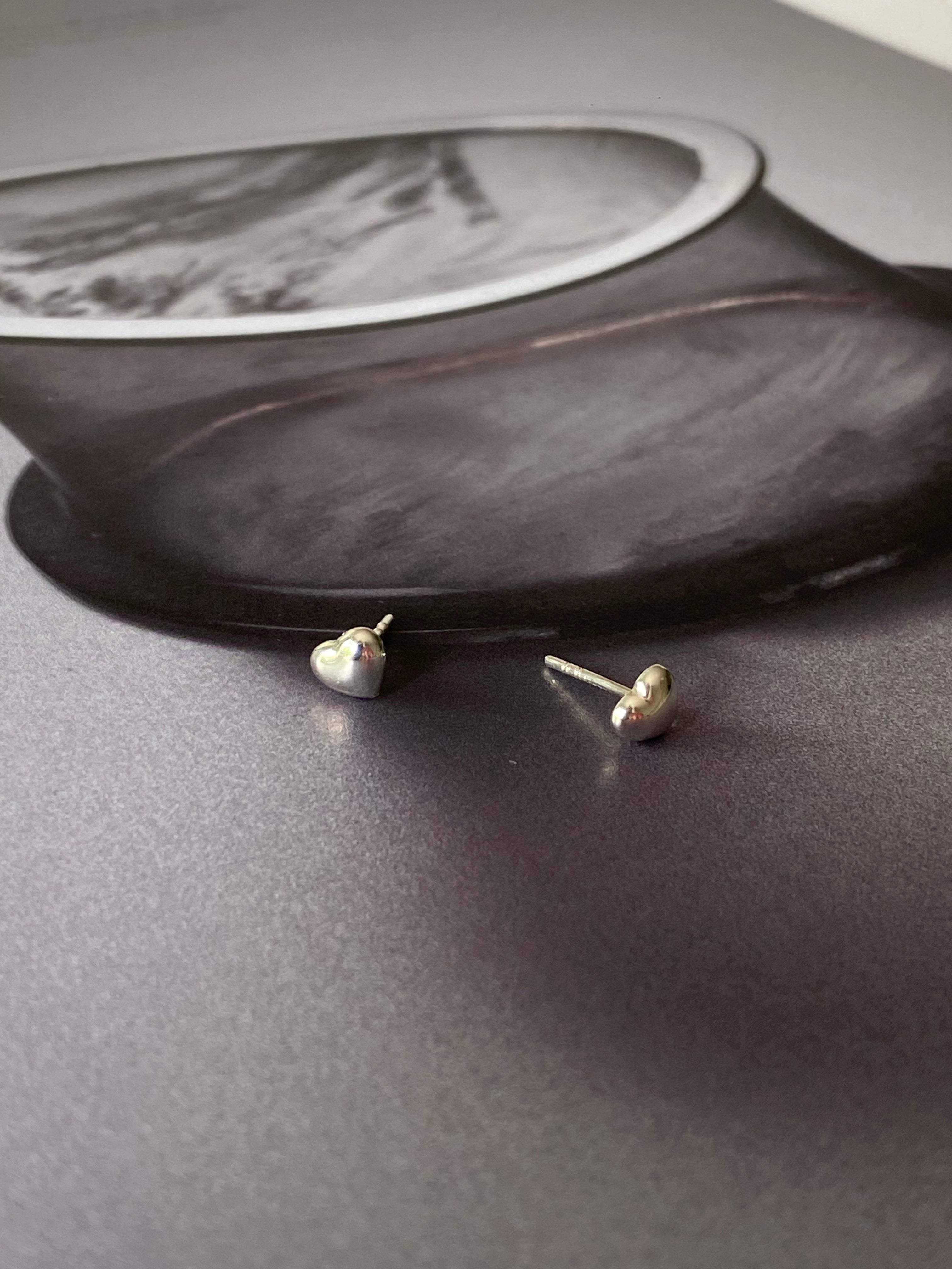 Mini Heart Stud Earrings