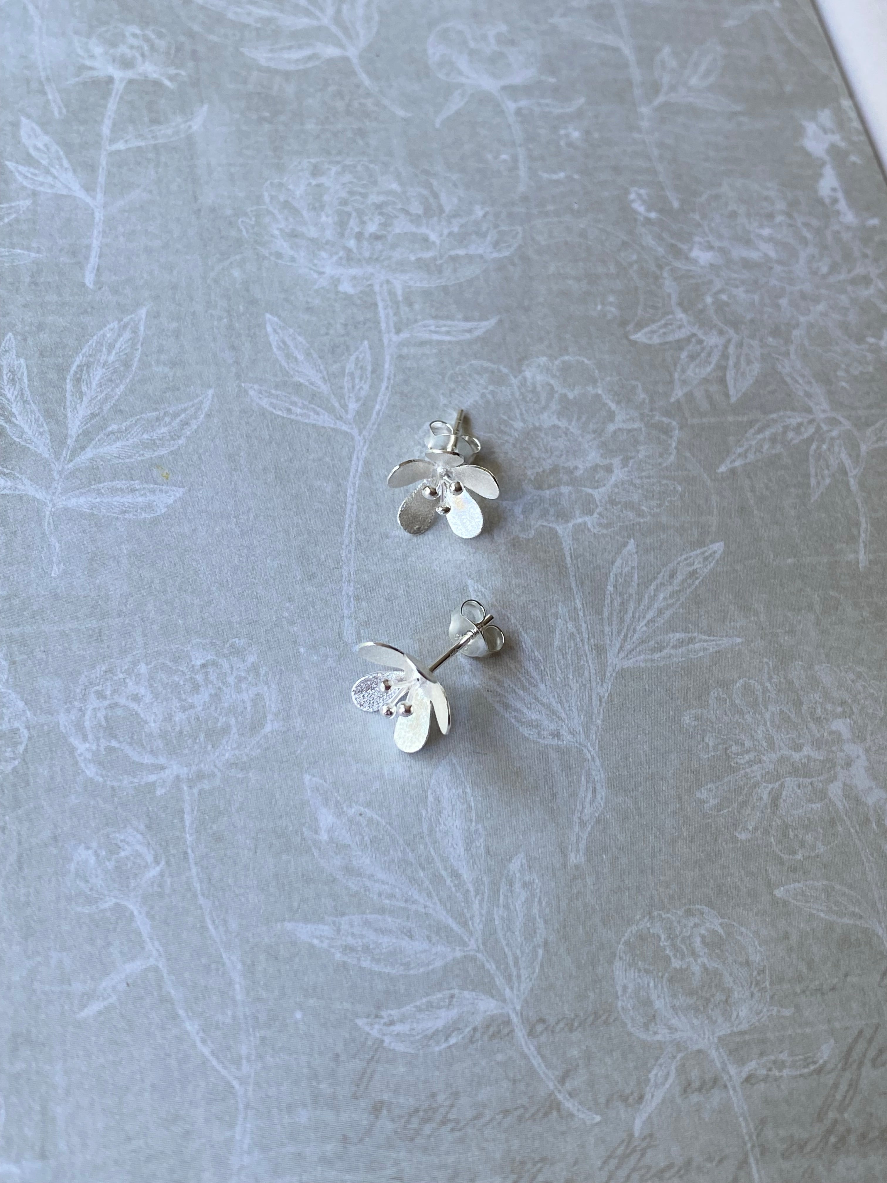 Petite Flower Stud Earrings