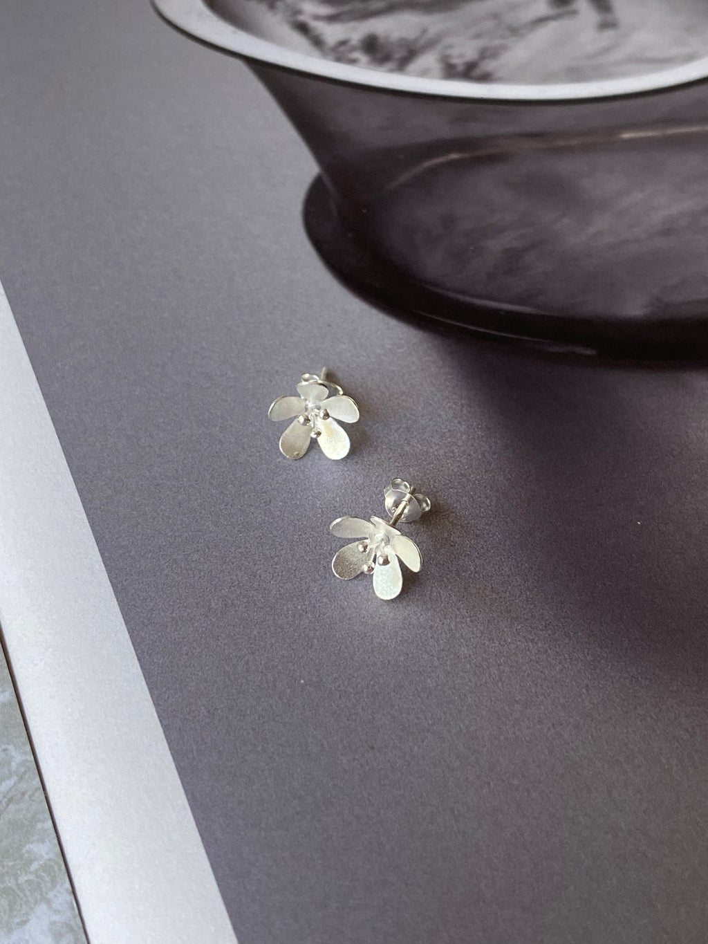 Petite Flower Stud Earrings