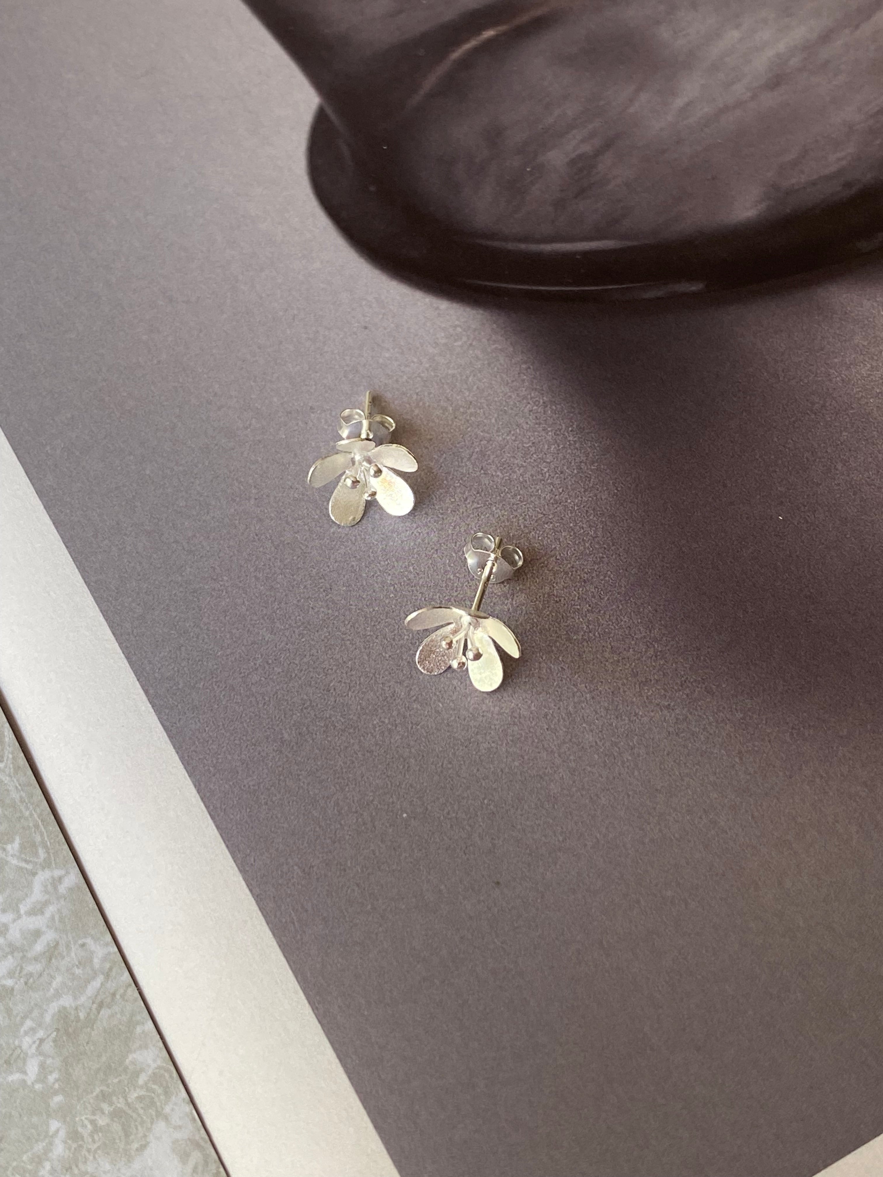 Petite Flower Stud Earrings