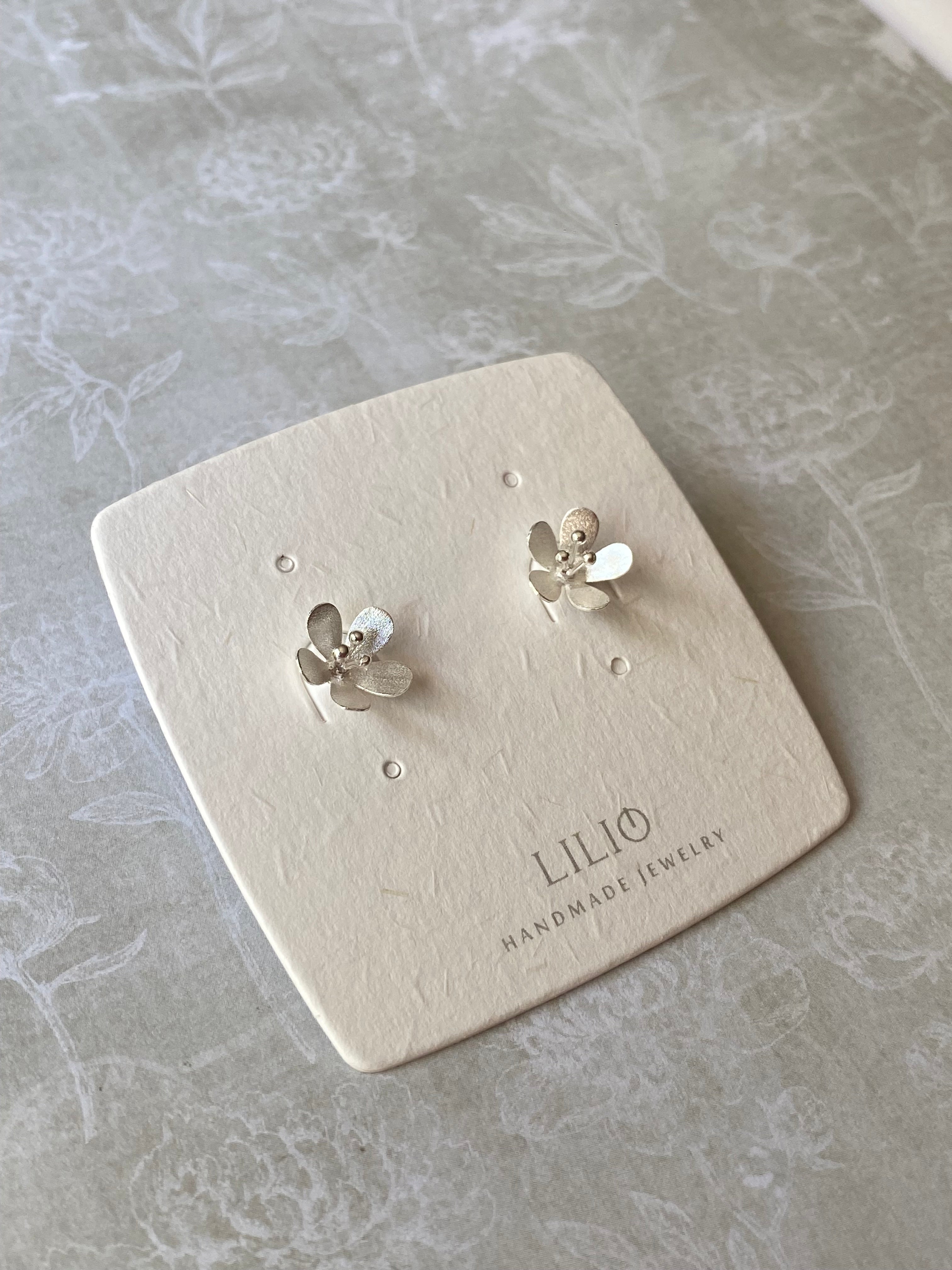 Petite Flower Stud Earrings
