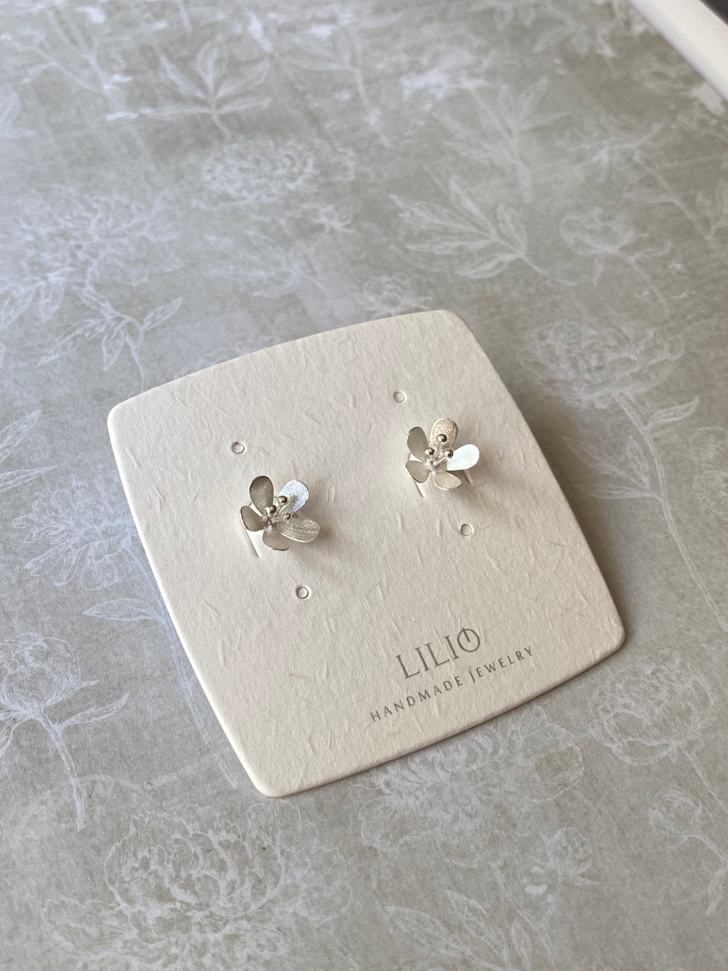 Petite Flower Stud Earrings