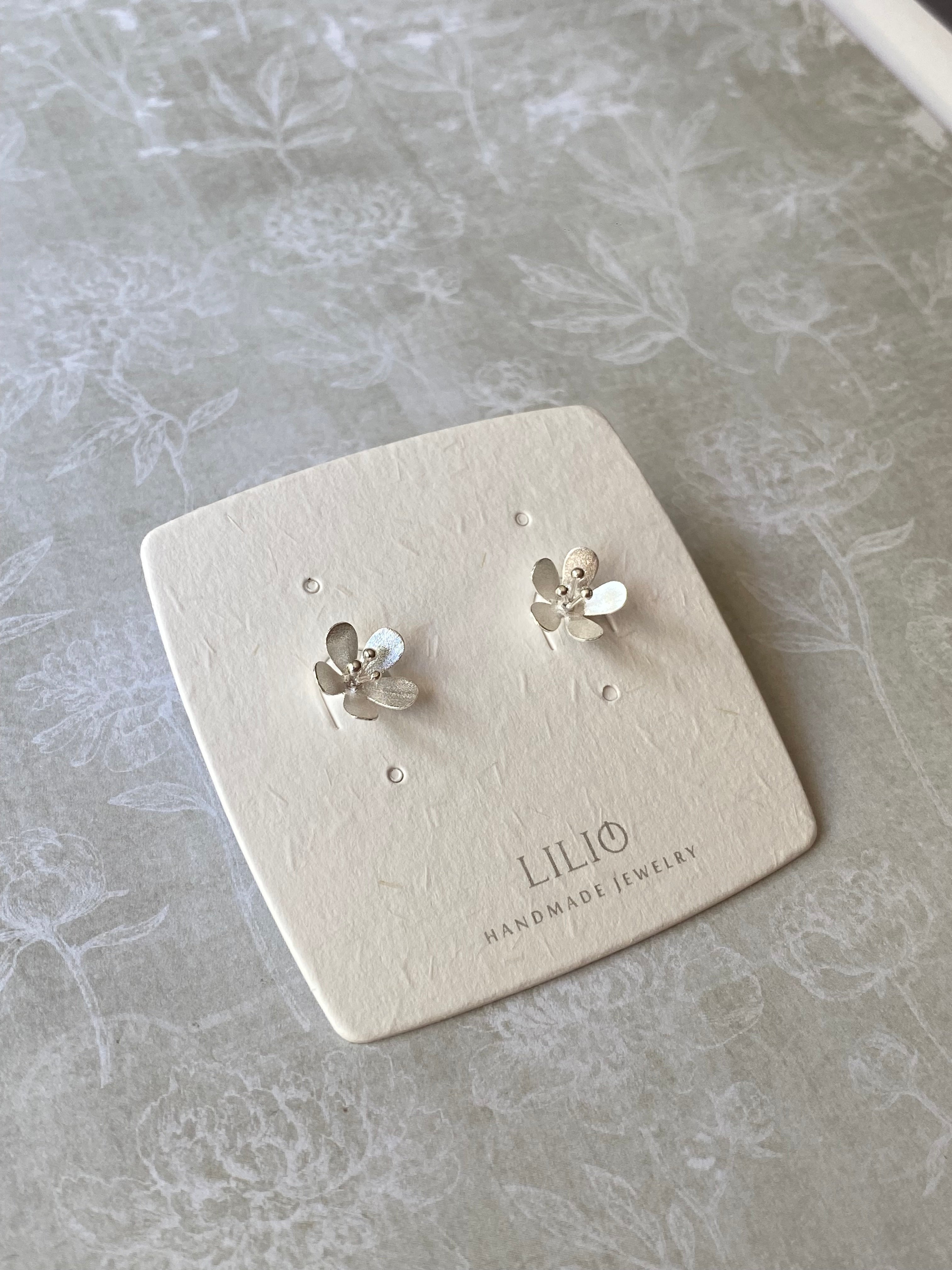 Petite Flower Stud Earrings