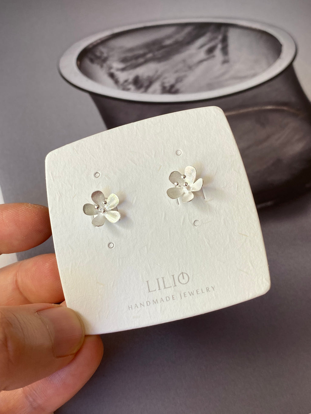 Petite Flower Stud Earrings