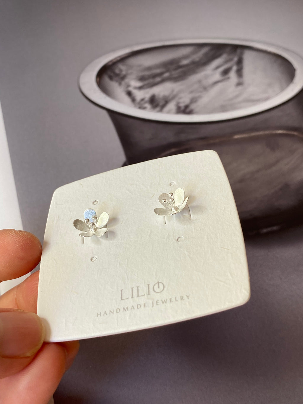 Petite Flower Stud Earrings
