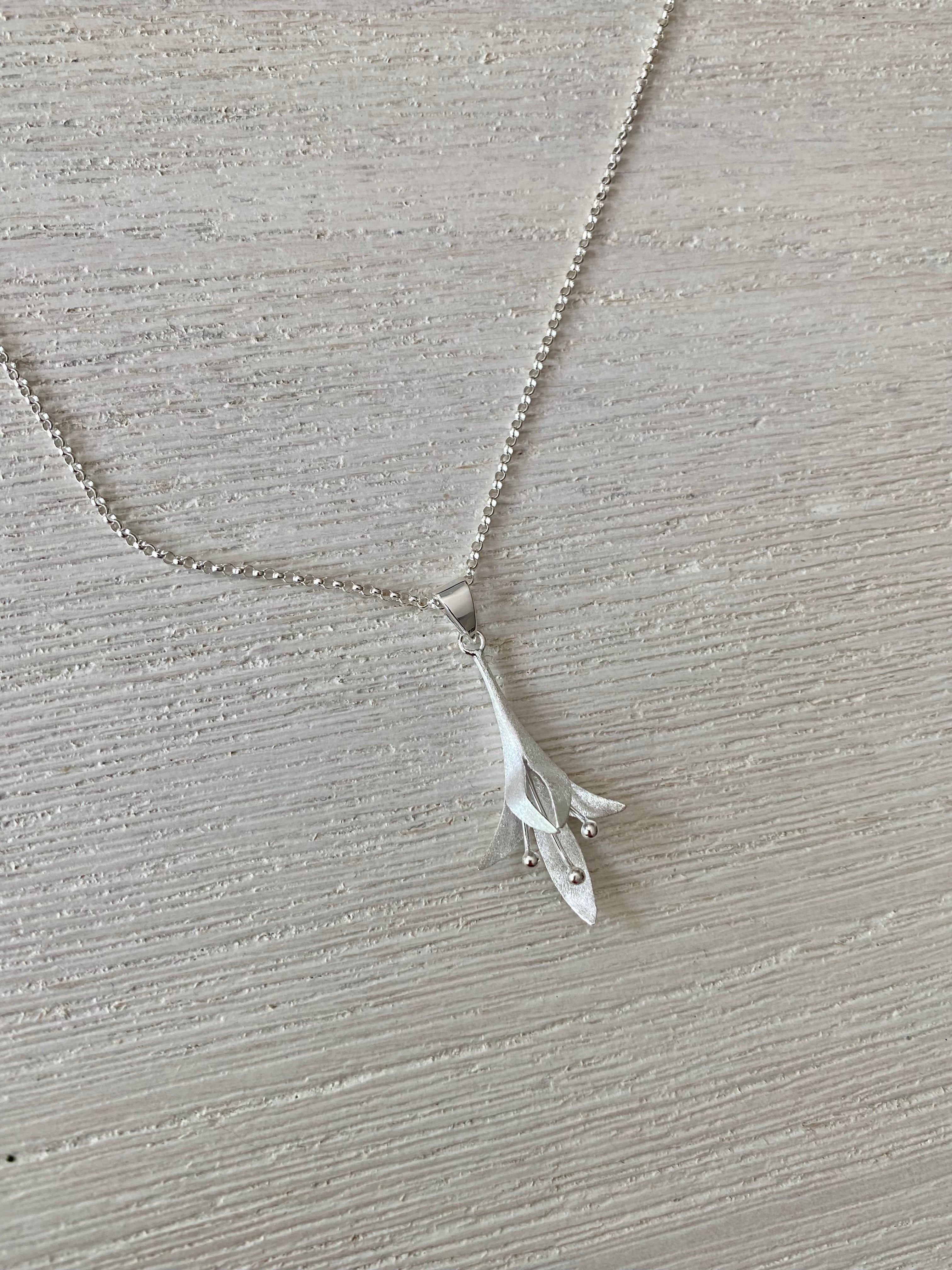 Lily Drop Necklace