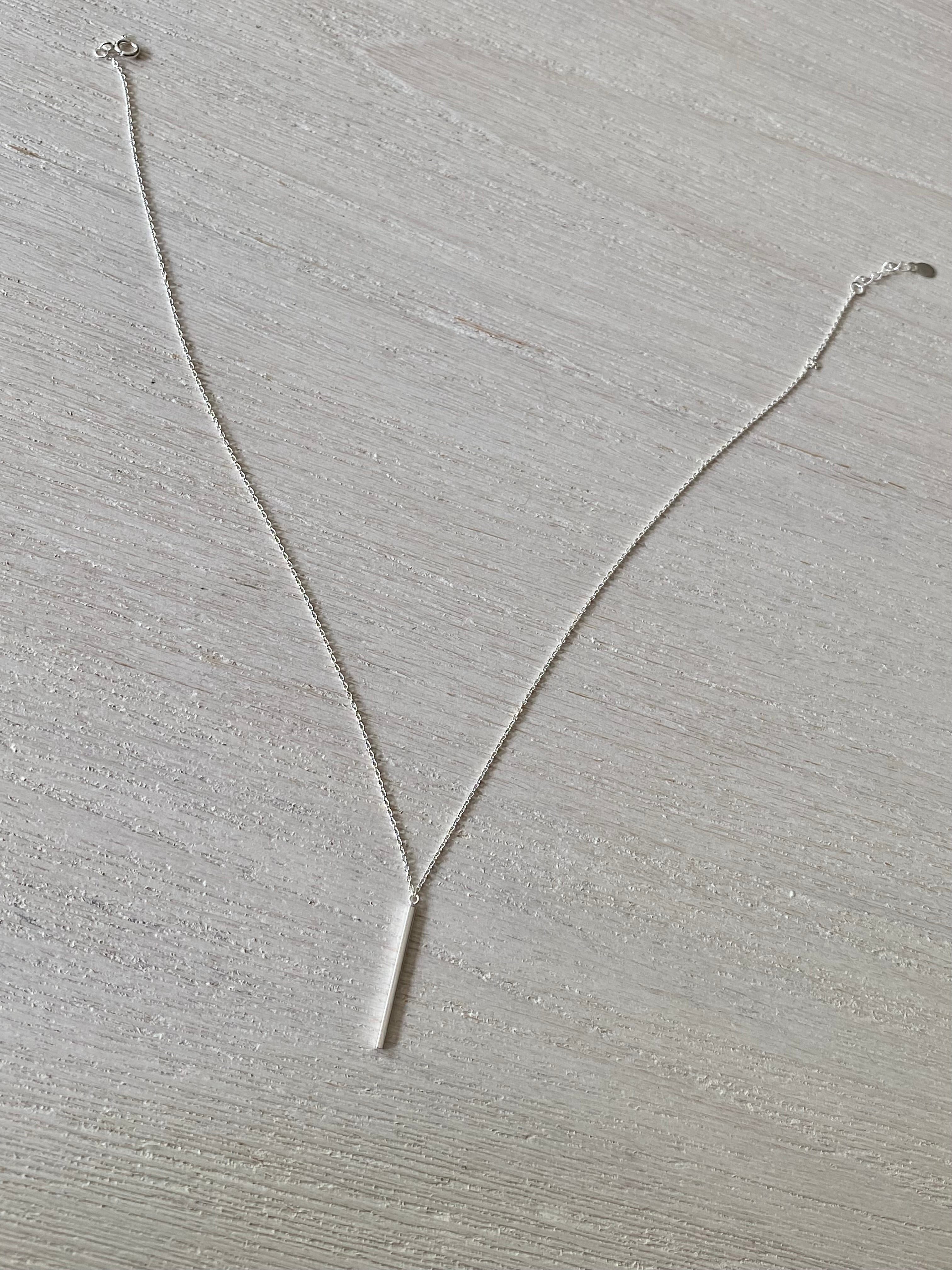 Linear Bar Necklace