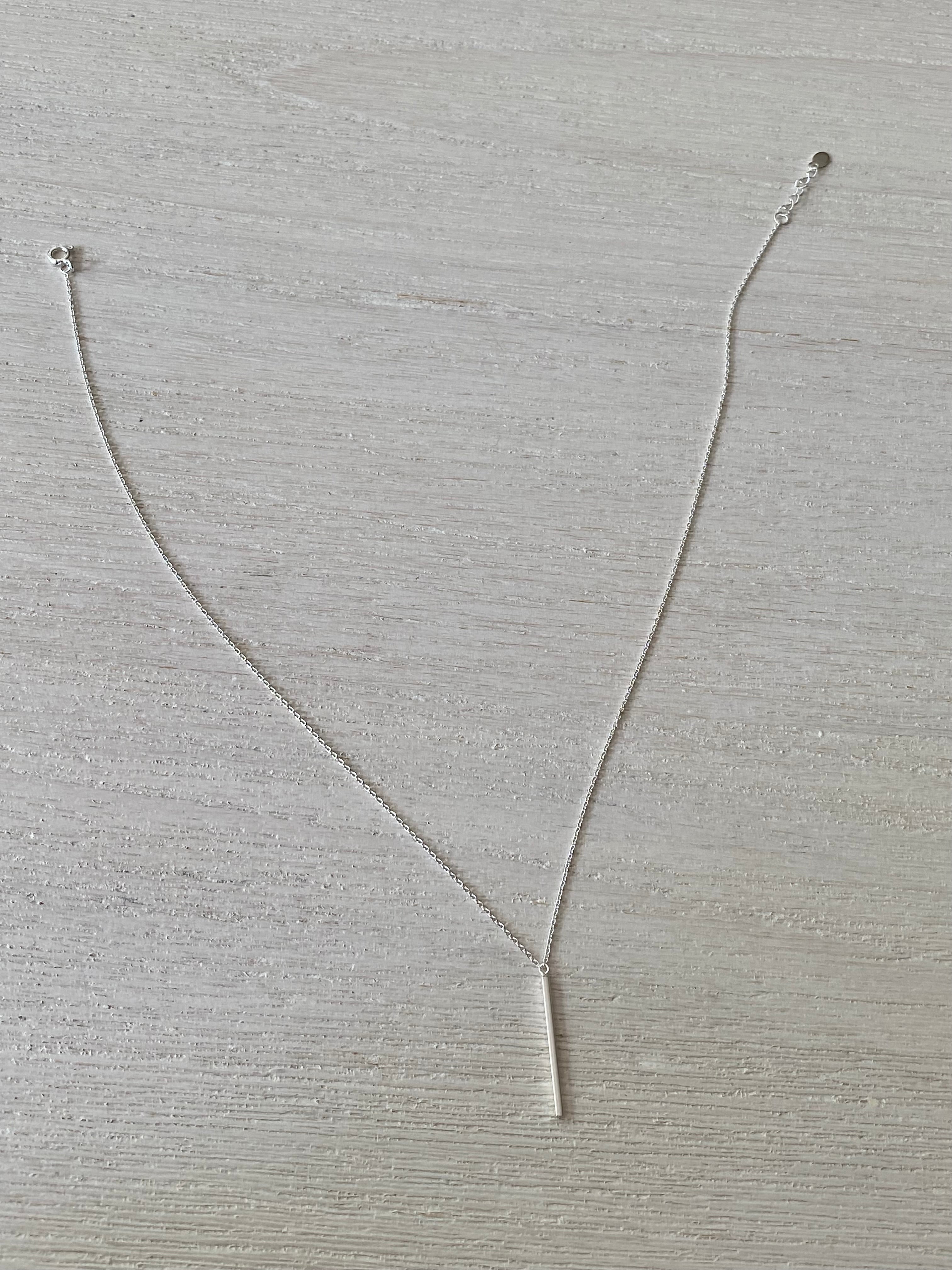 Linear Bar Necklace
