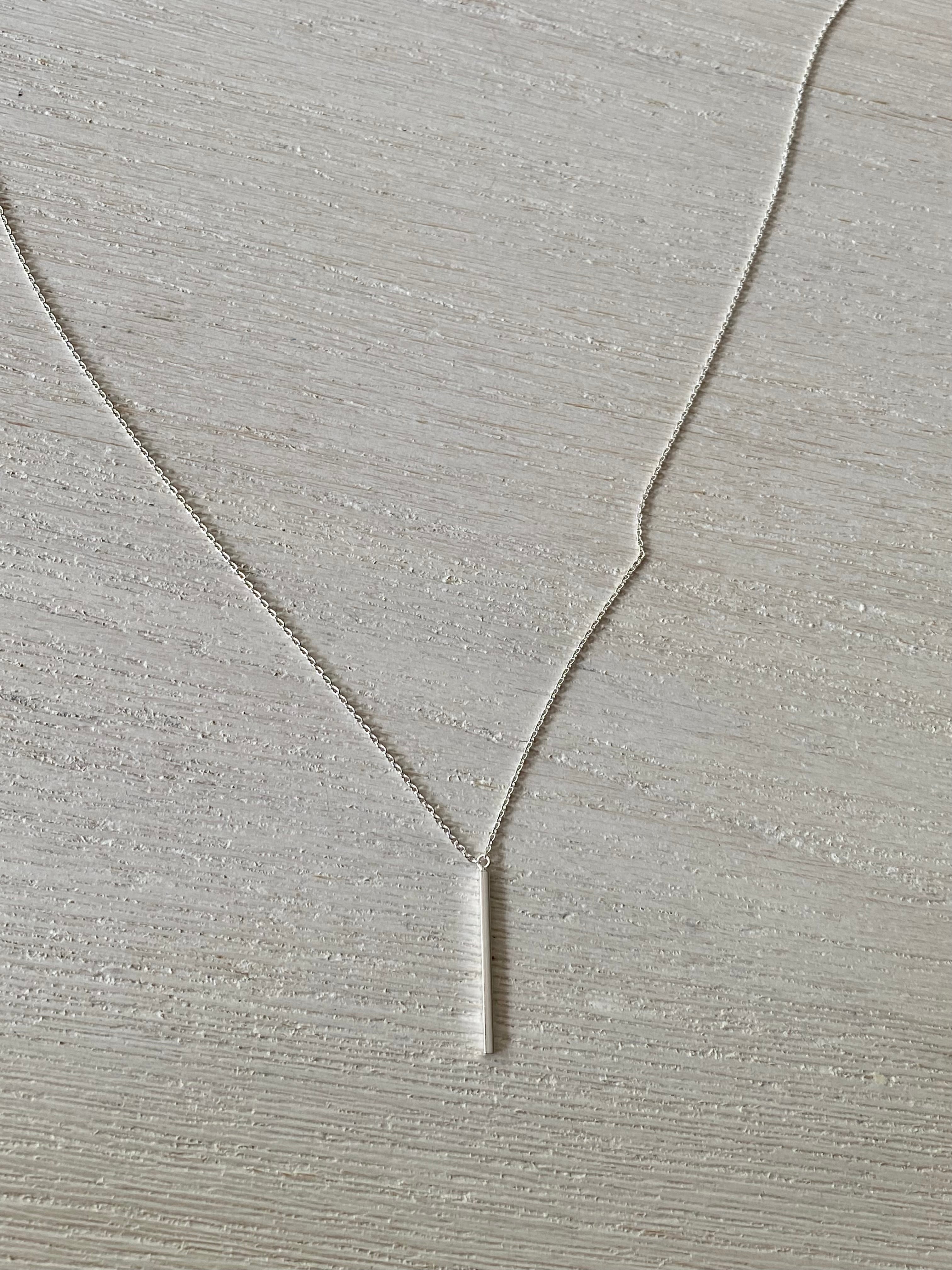 Linear Bar Necklace