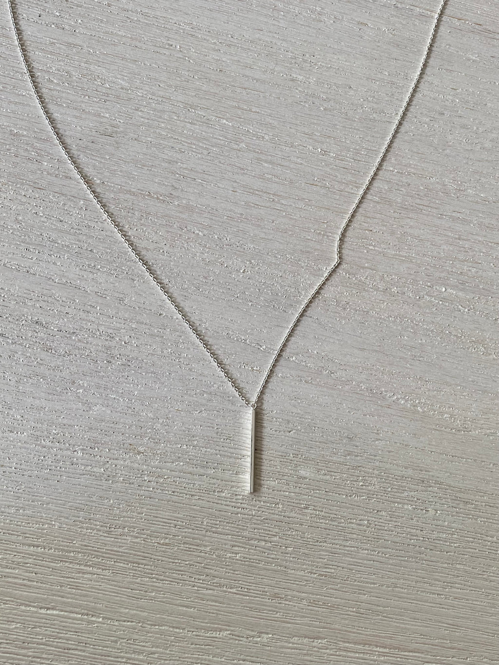Linear Bar Necklace