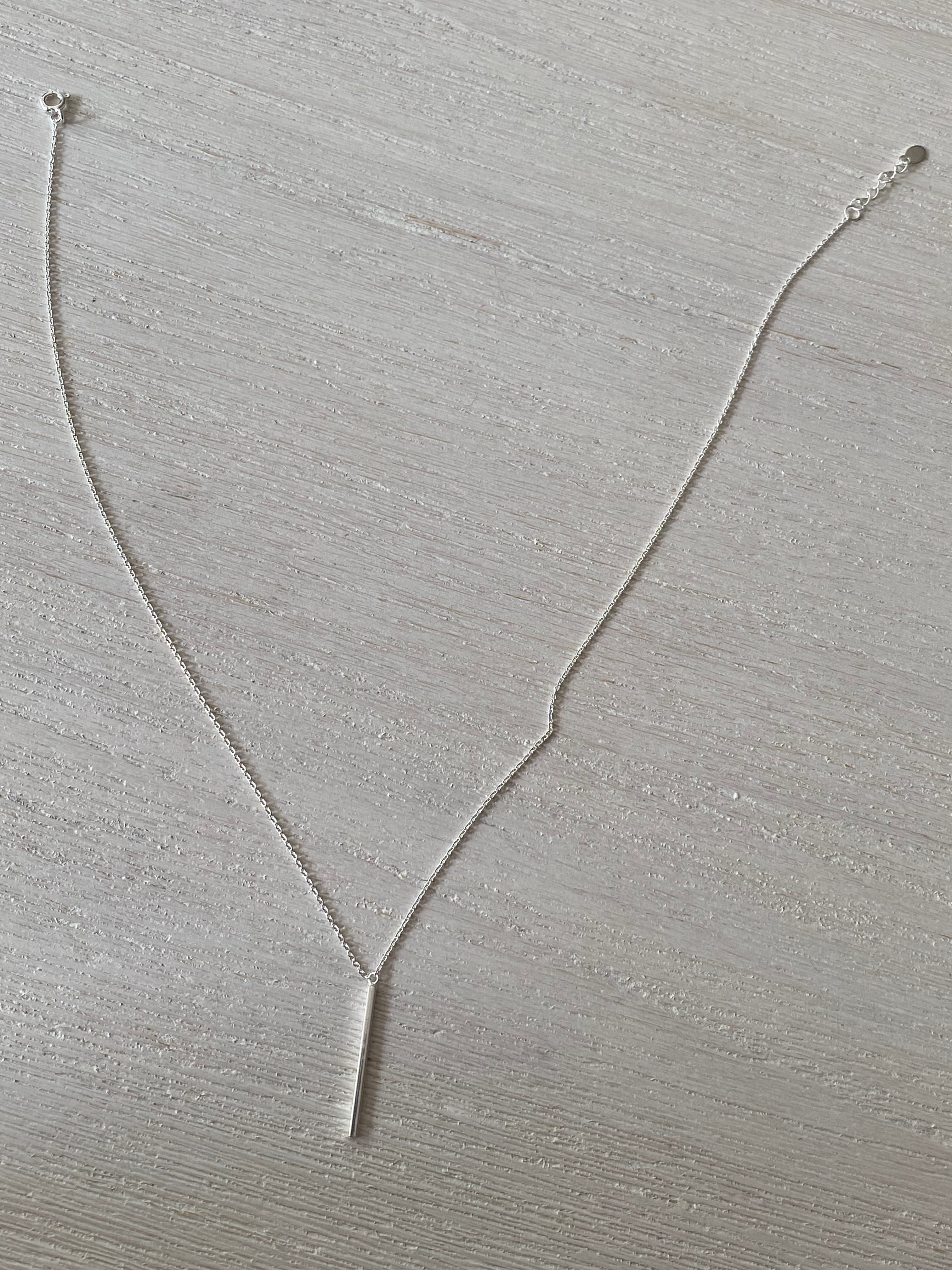 Linear Bar Necklace