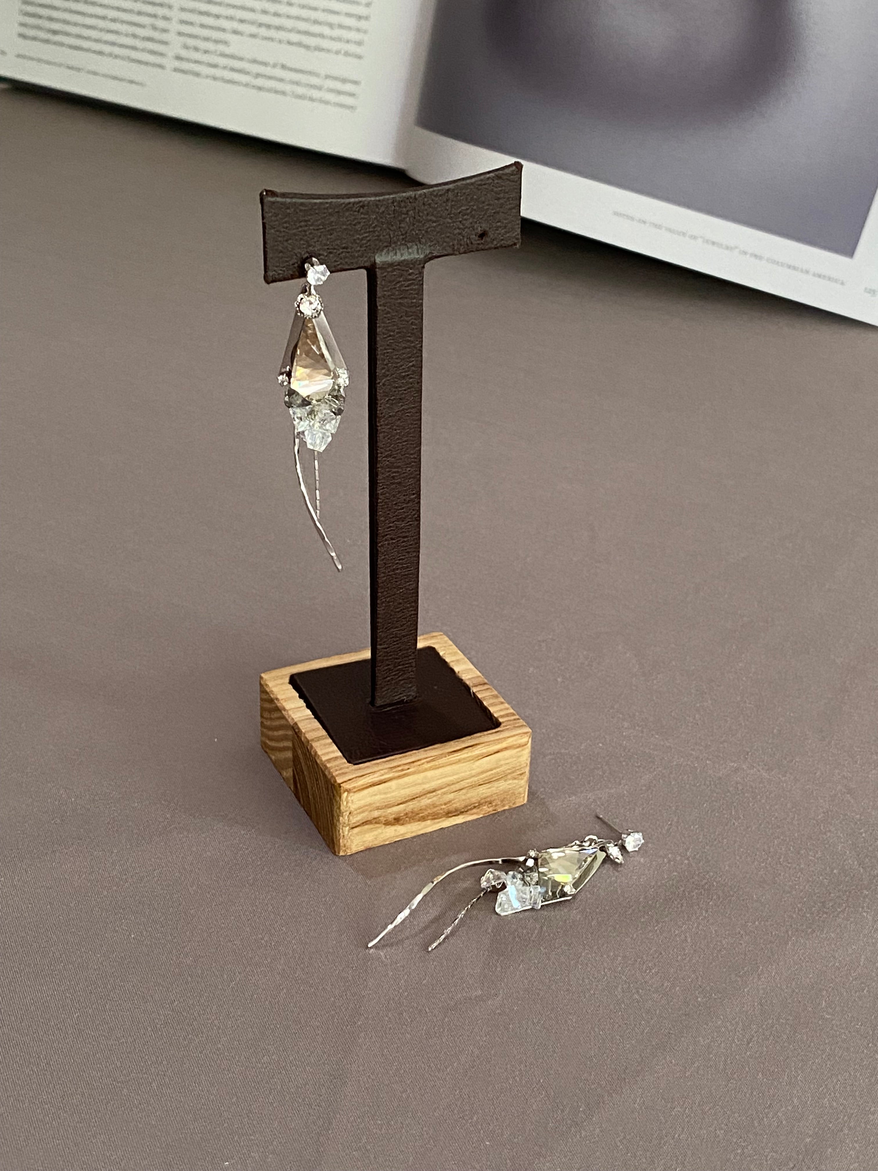 Swarovski Faceted Drop Earrings