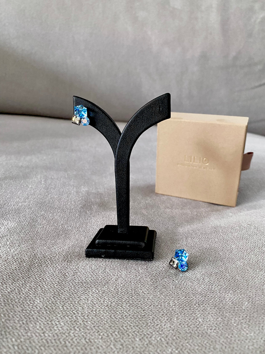 Swarovski Petite Trio Crystal Stud Earrings