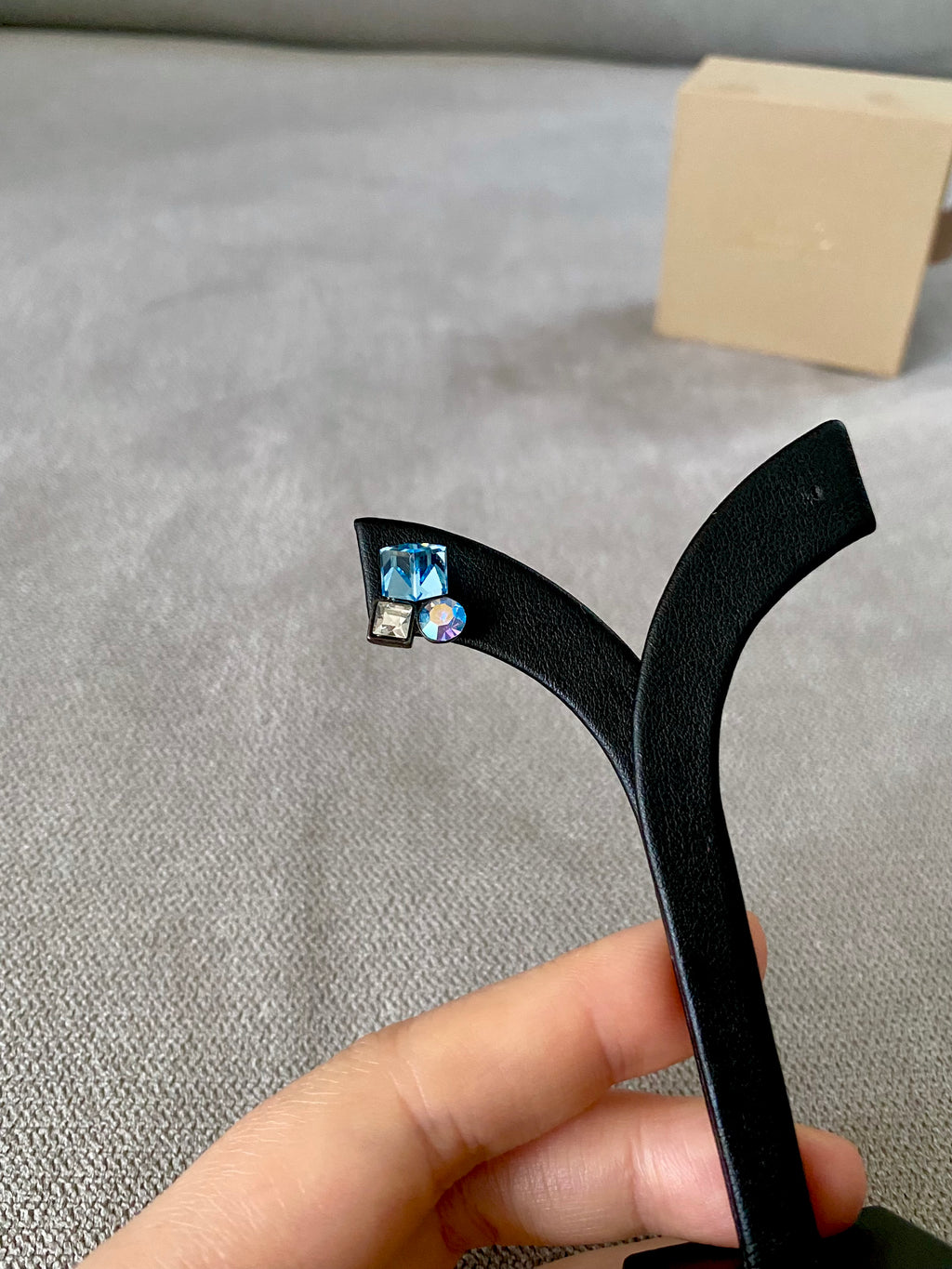 Swarovski Petite Trio Crystal Stud Earrings