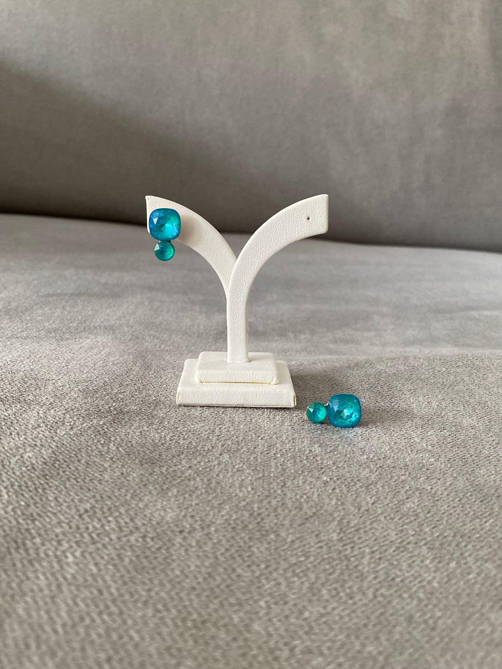 Swarovski Petite Duo Stud Earrings